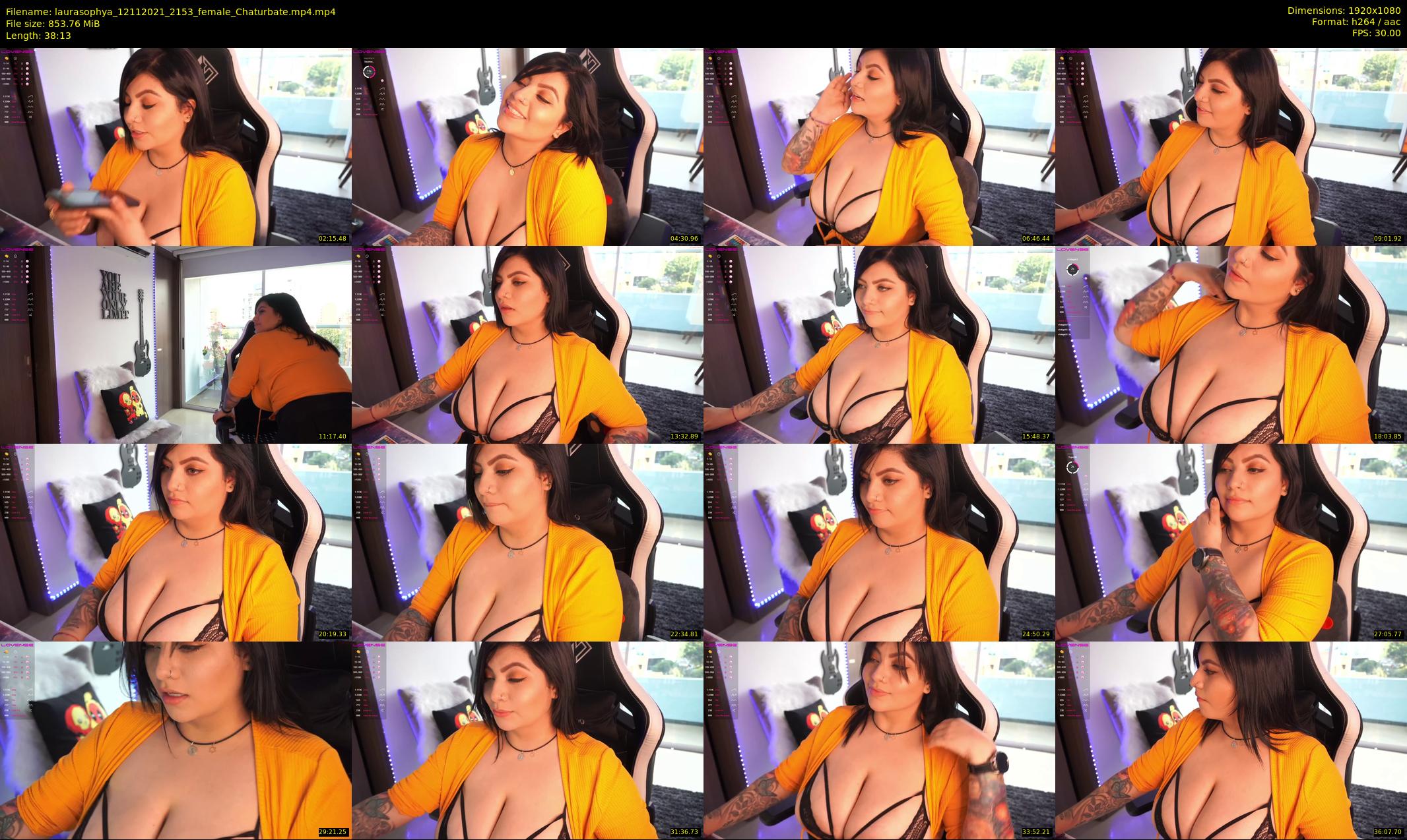 laurasophya — 39 minute Chaturbate female cam show recording, 1080p, Nov 12, 2021
