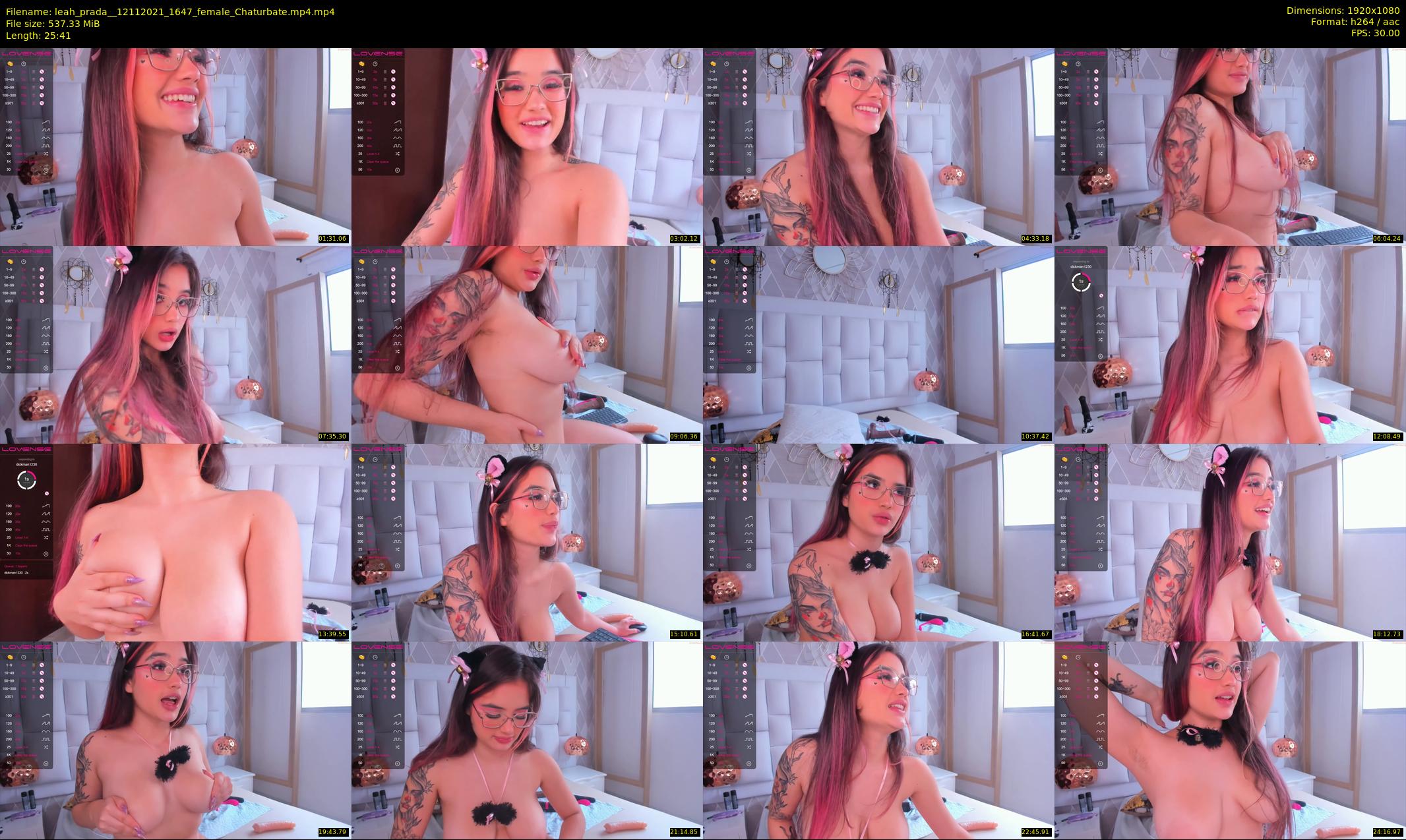 leah_prada_ — 26 minute Chaturbate female cam show recording, 1080p, Nov 12, 2021