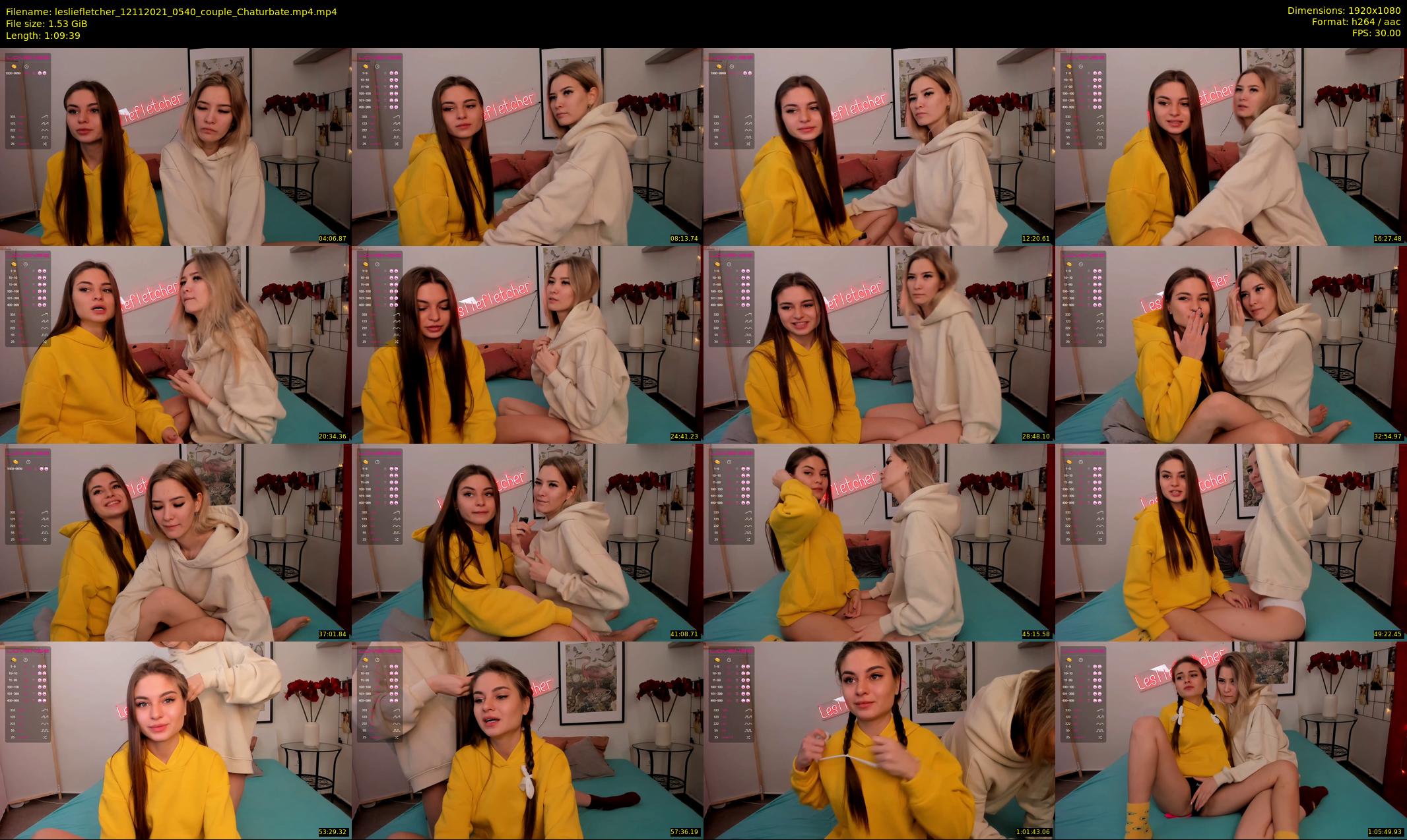 lesliefletcher — 70 minute Chaturbate couple cam show recording, 1080p, Nov 12, 2021
