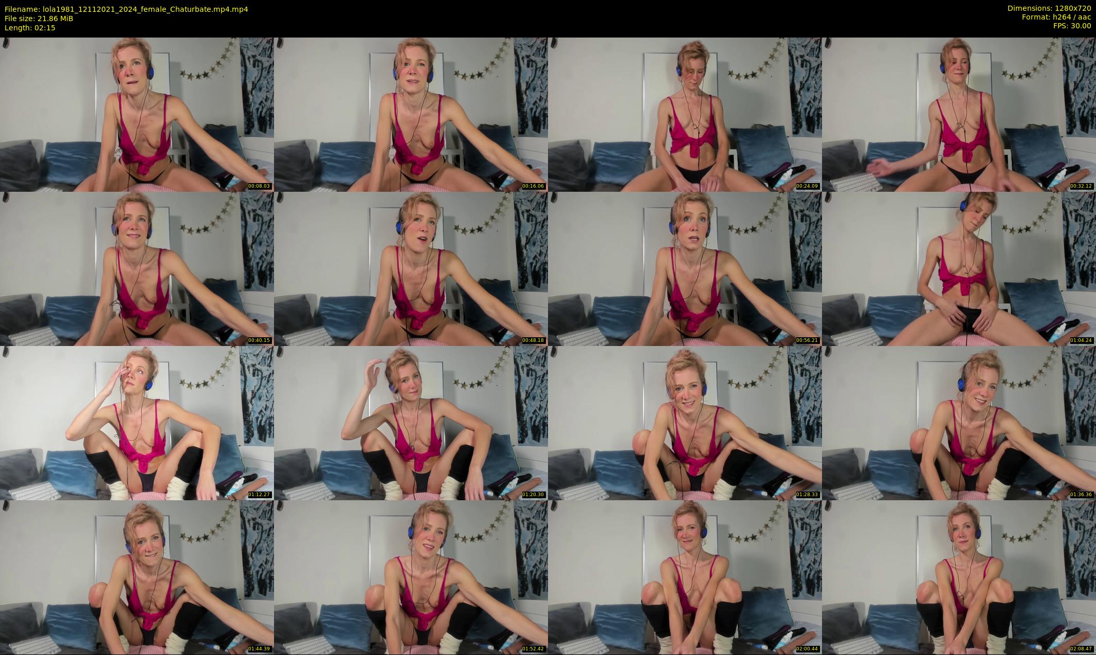 lola1981 — 3 minute Chaturbate female cam show recording, 720p, Nov 12, 2021