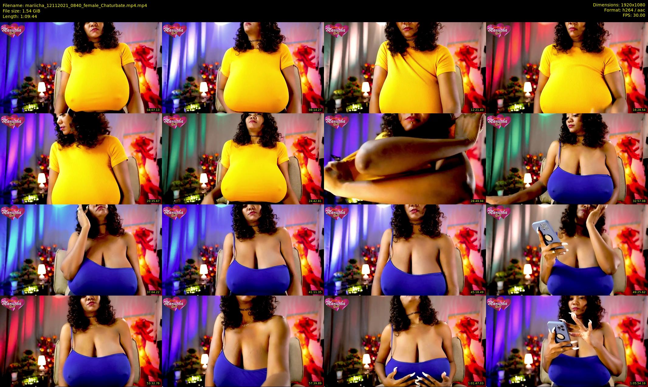 mariicha — 70 minute Chaturbate female cam show recording, 1080p, Nov 12, 2021