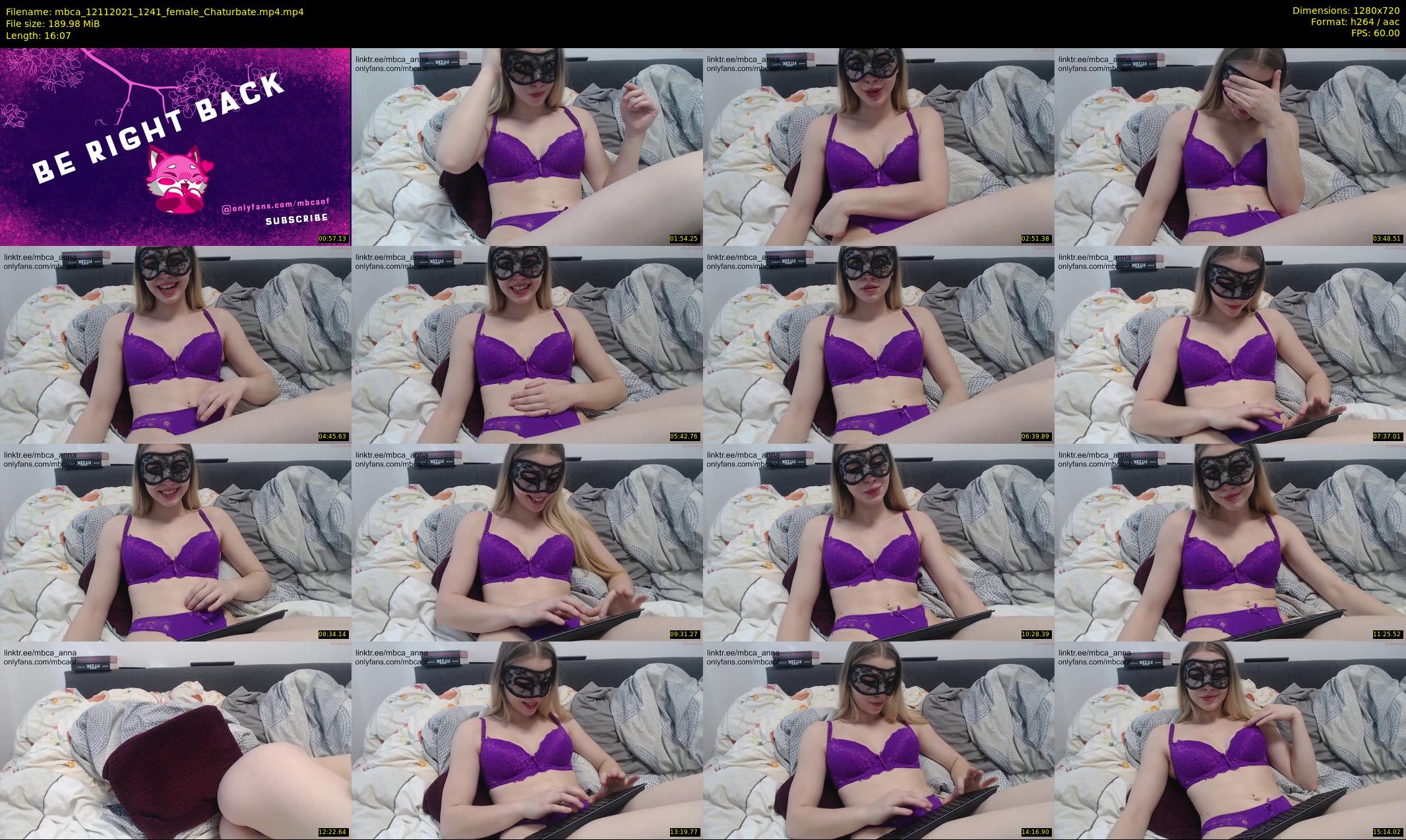 mbca — 17 minute Chaturbate couple cam show recording, 720p, Nov 12, 2021