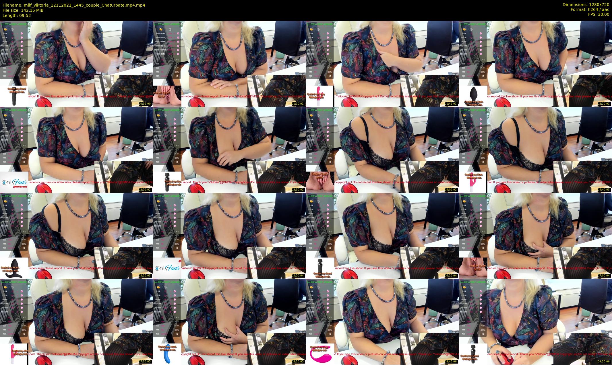 milf_viktoria — 10 minute Chaturbate female cam show recording, 720p, Nov 12, 2021