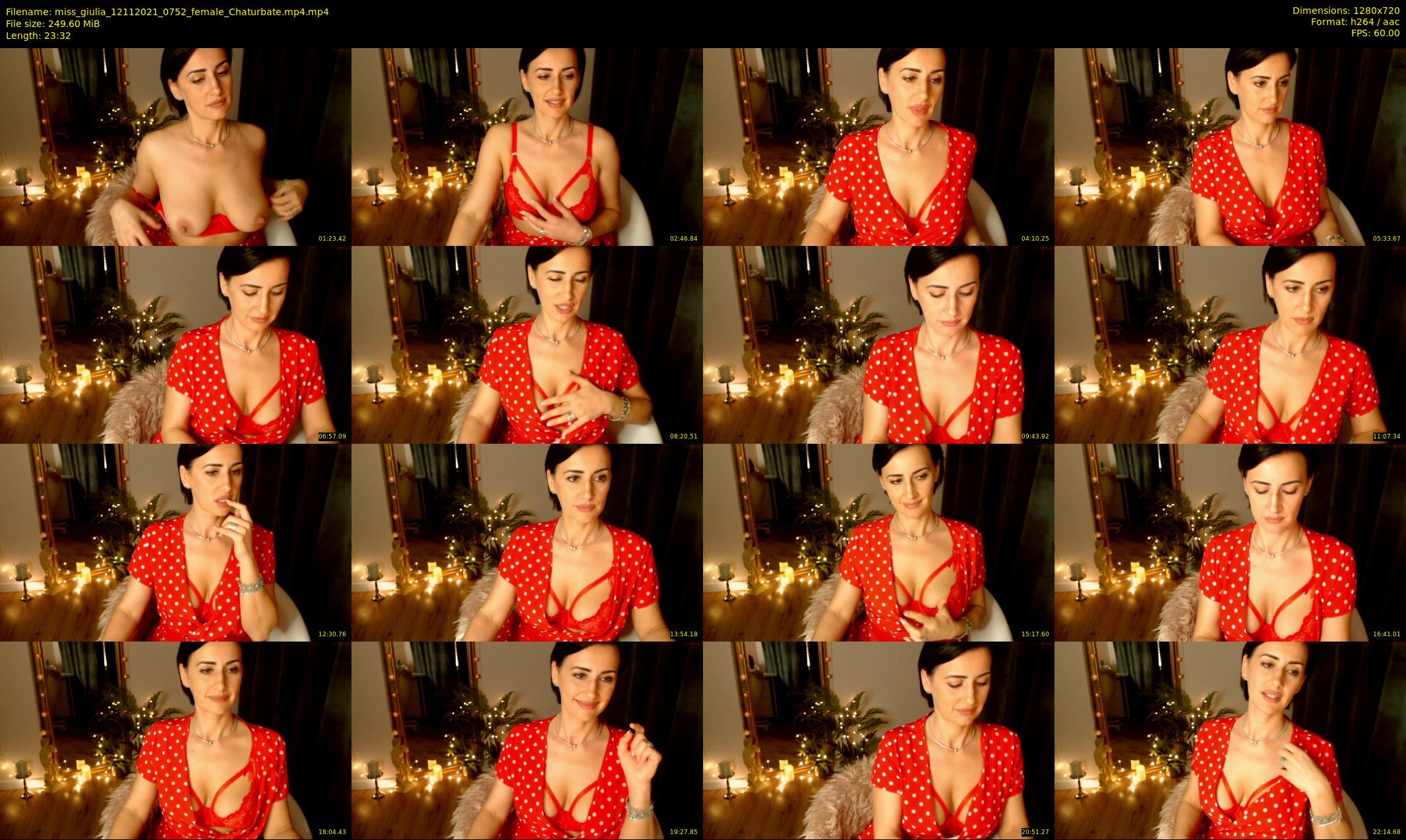 miss_giulia — 24 minute Chaturbate female cam show recording, 720p, Nov 12, 2021