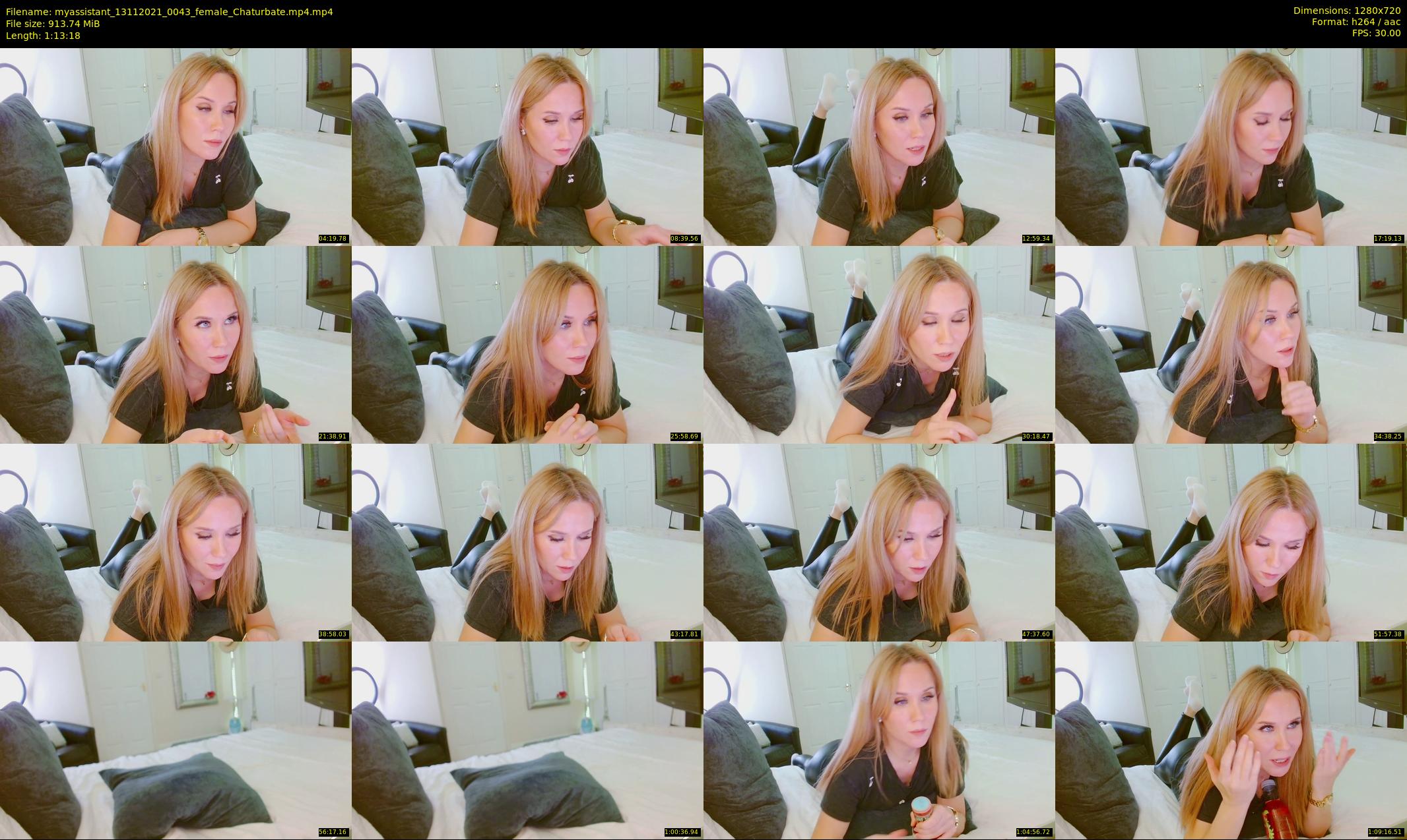 myassistant — 74 minute Chaturbate female cam show recording, 720p, Nov 13, 2021