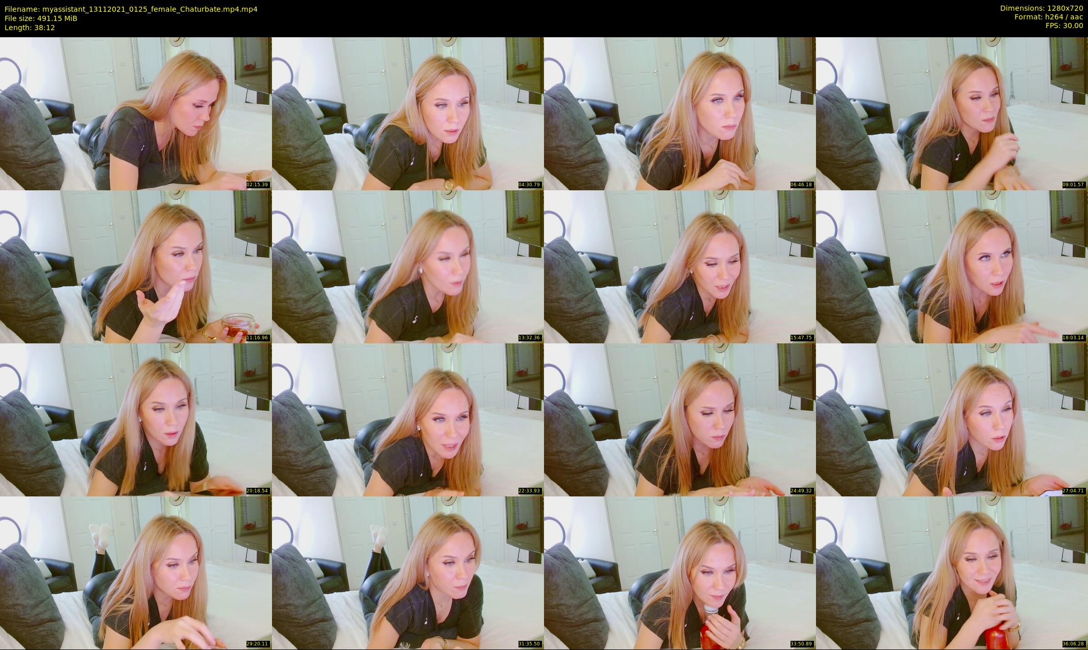 myassistant — 39 minute Chaturbate female cam show recording, 720p, Nov 13, 2021
