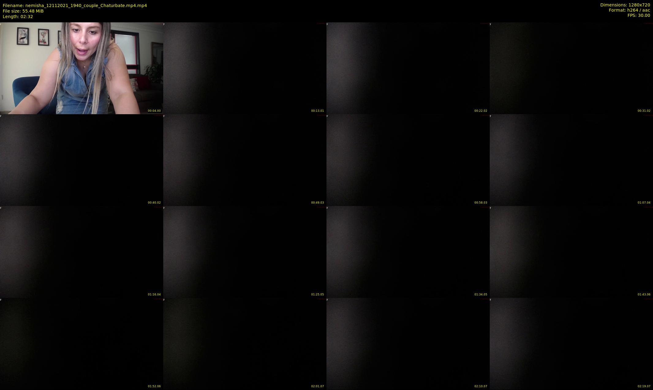 nemisha — 3 minute Chaturbate female cam show recording, 720p, Nov 12, 2021