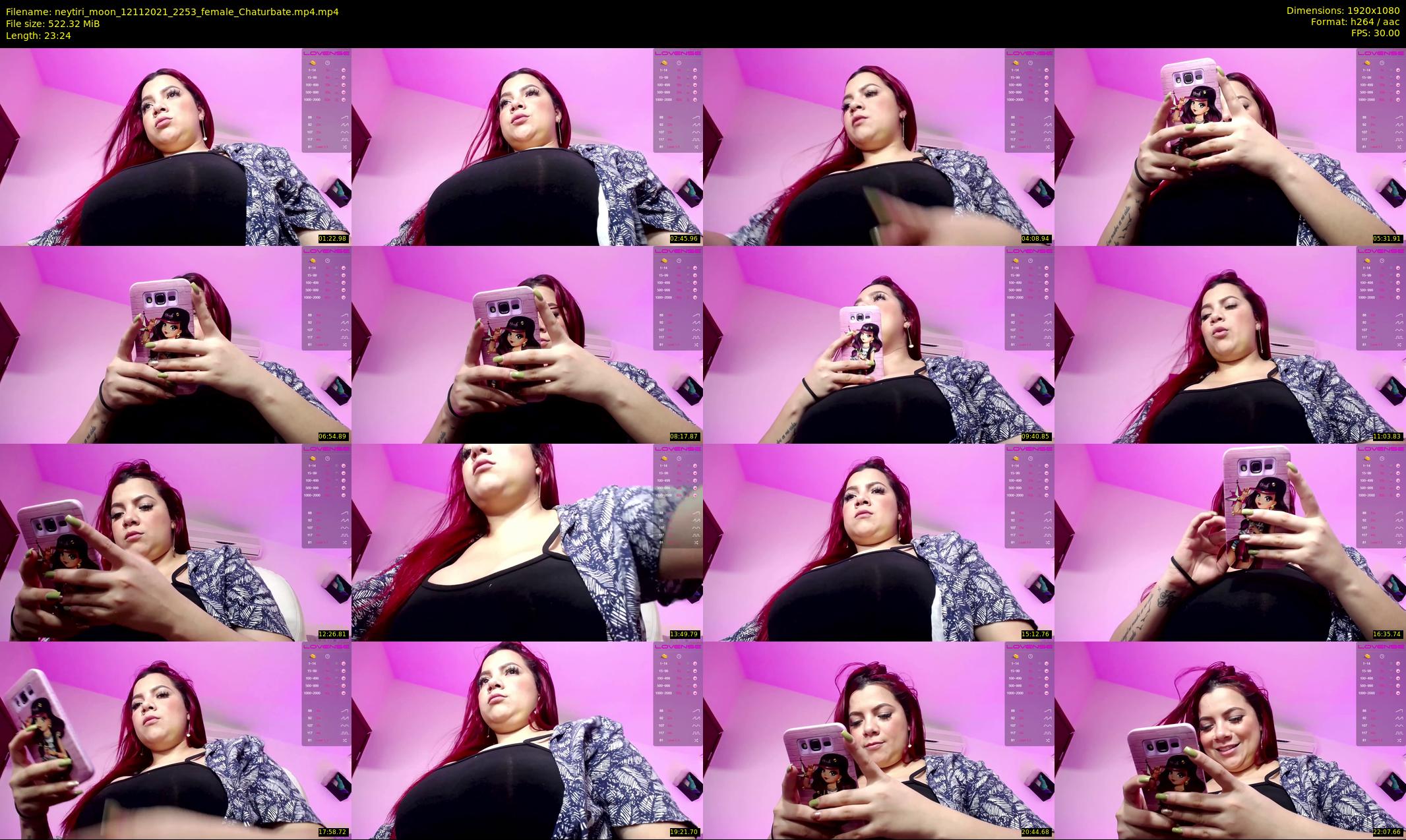 neytiri_moon — 24 minute Chaturbate female cam show recording, 1080p, Nov 12, 2021
