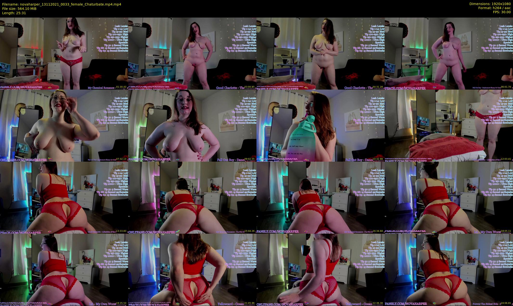 novaharper — 26 minute Chaturbate female cam show recording, 1080p, Nov 13, 2021