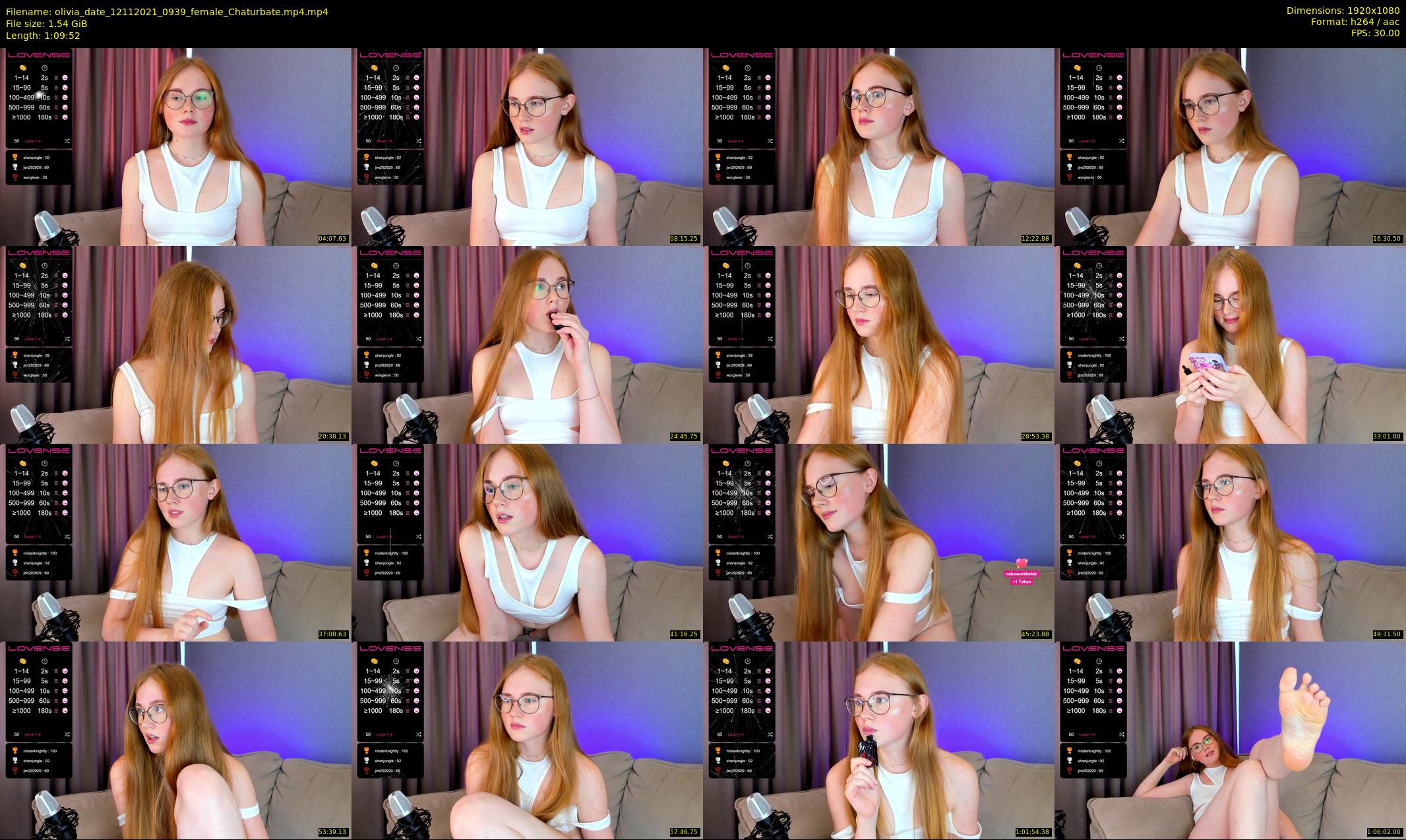 olivia_date — 70 minute Chaturbate female cam show recording, 1080p, Nov 12, 2021