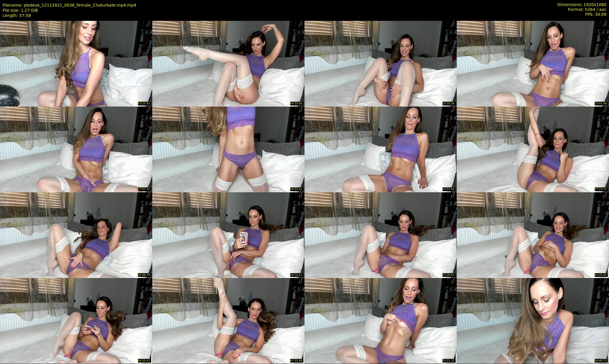 pbsteve — 58 minute Chaturbate couple cam show recording, 1080p, Nov 12, 2021