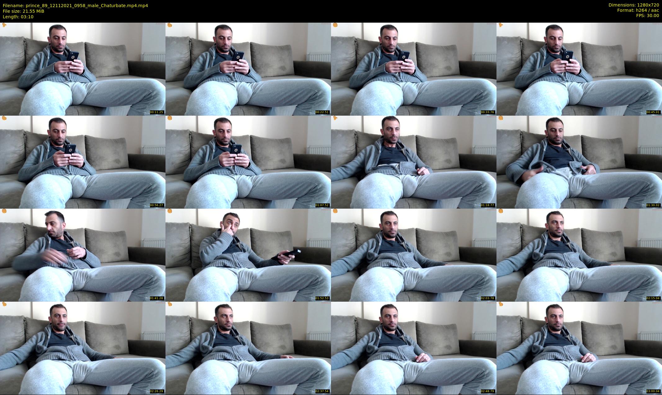 prince_89 — 4 minute Chaturbate male cam show recording, 720p, Nov 12, 2021