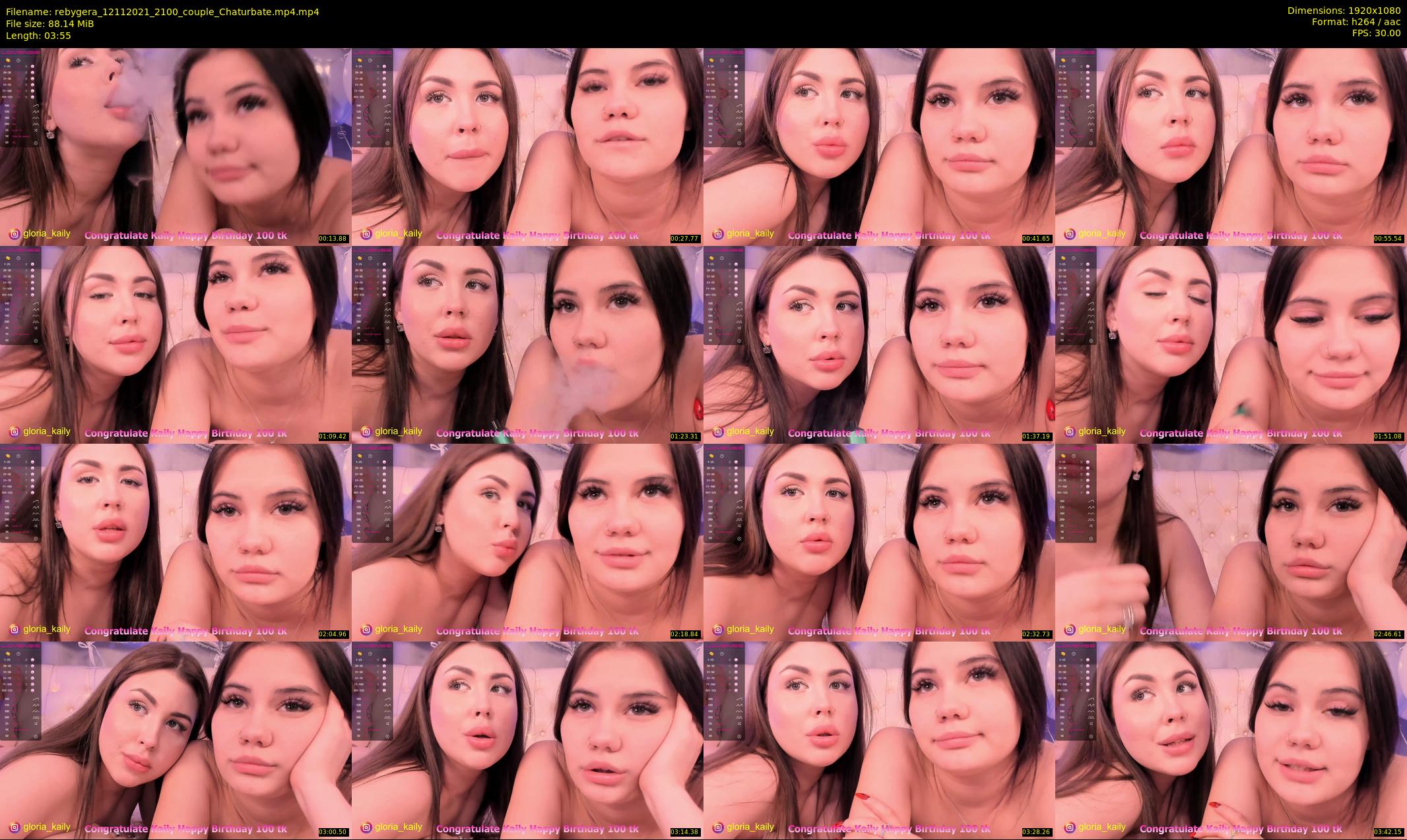 rebygera — 4 minute Chaturbate couple cam show recording, 1080p, Nov 12, 2021
