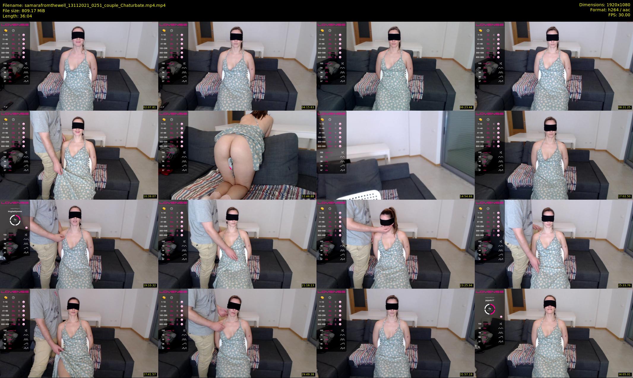 samarafromthewell — 37 minute Chaturbate female cam show recording, 1080p, Nov 13, 2021