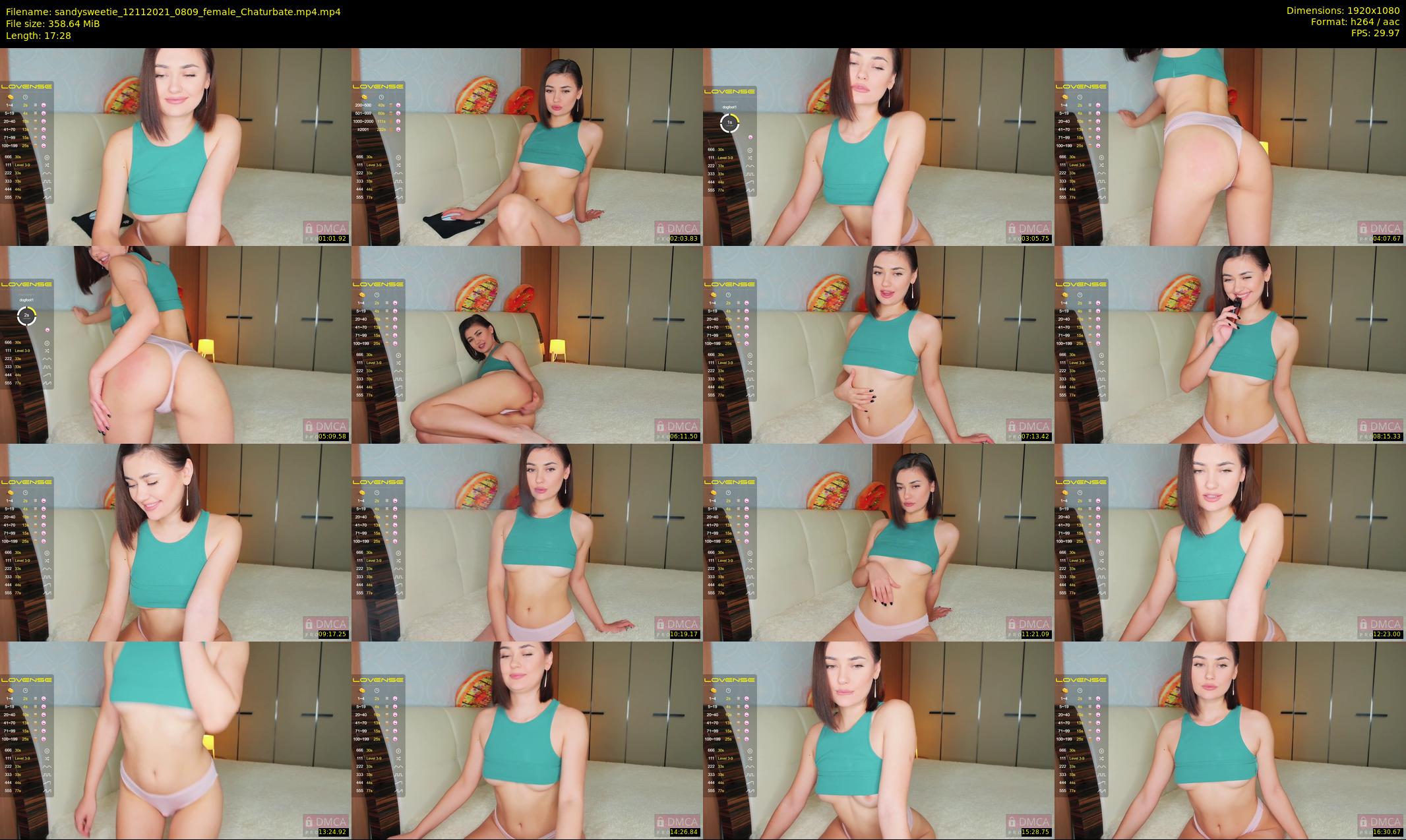 sandysweetie — 18 minute Chaturbate female cam show recording, 1080p, Nov 12, 2021