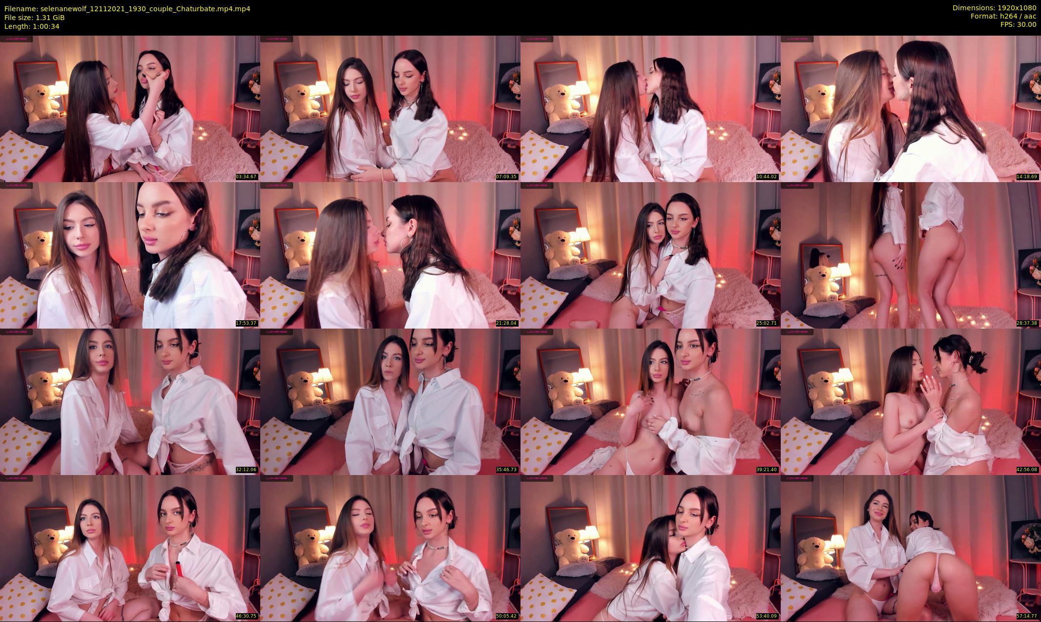 selenanewolf — 61 minute Chaturbate couple cam show recording, 1080p, Nov 12, 2021