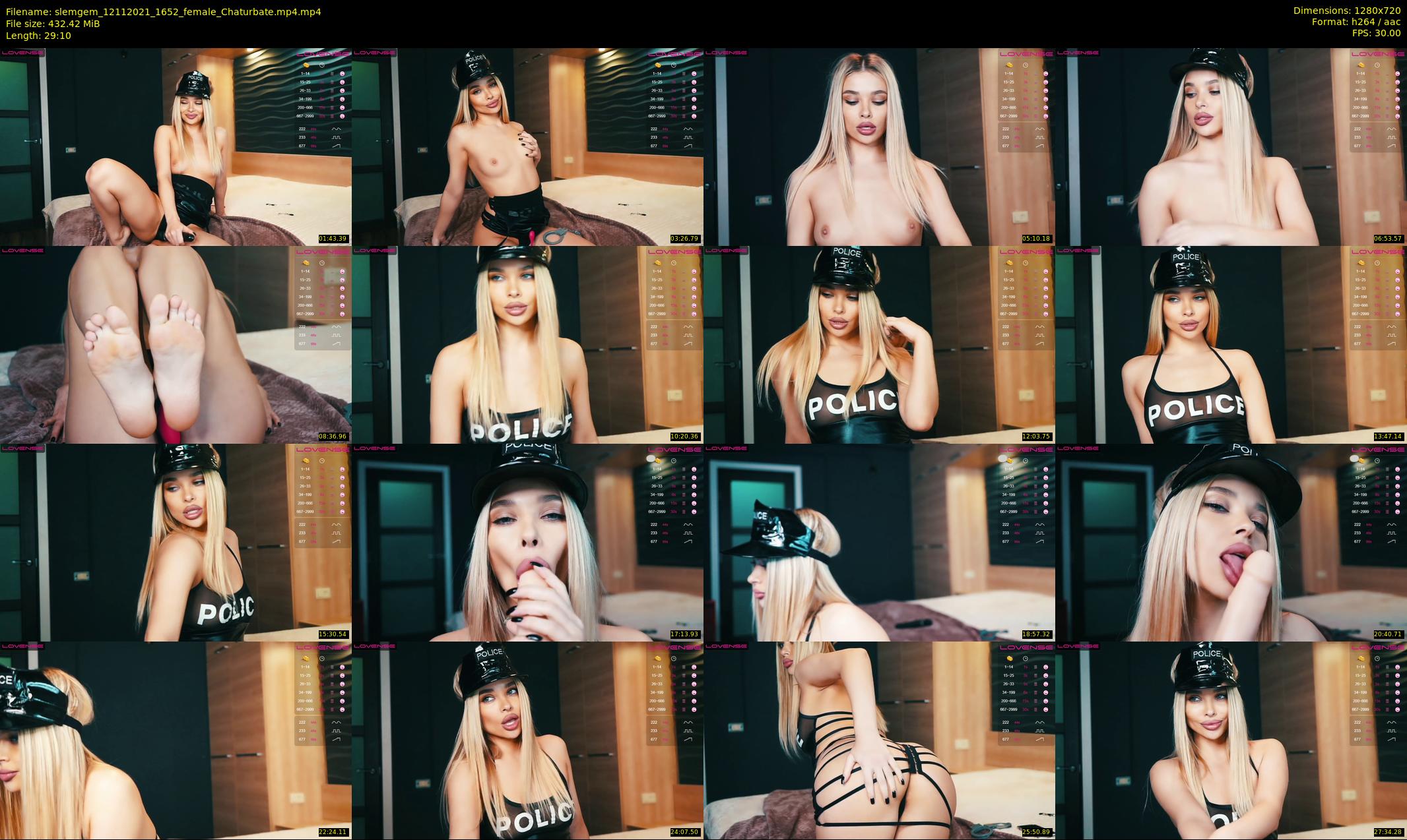 slemgem — 30 minute Chaturbate couple cam show recording, 720p, Nov 12, 2021