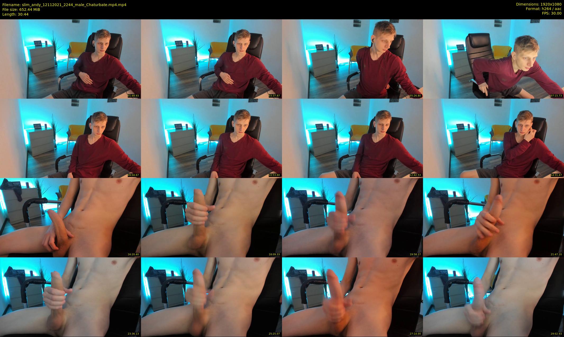 slim_andy — 31 minute Chaturbate male cam show recording, 1080p, Nov 12, 2021