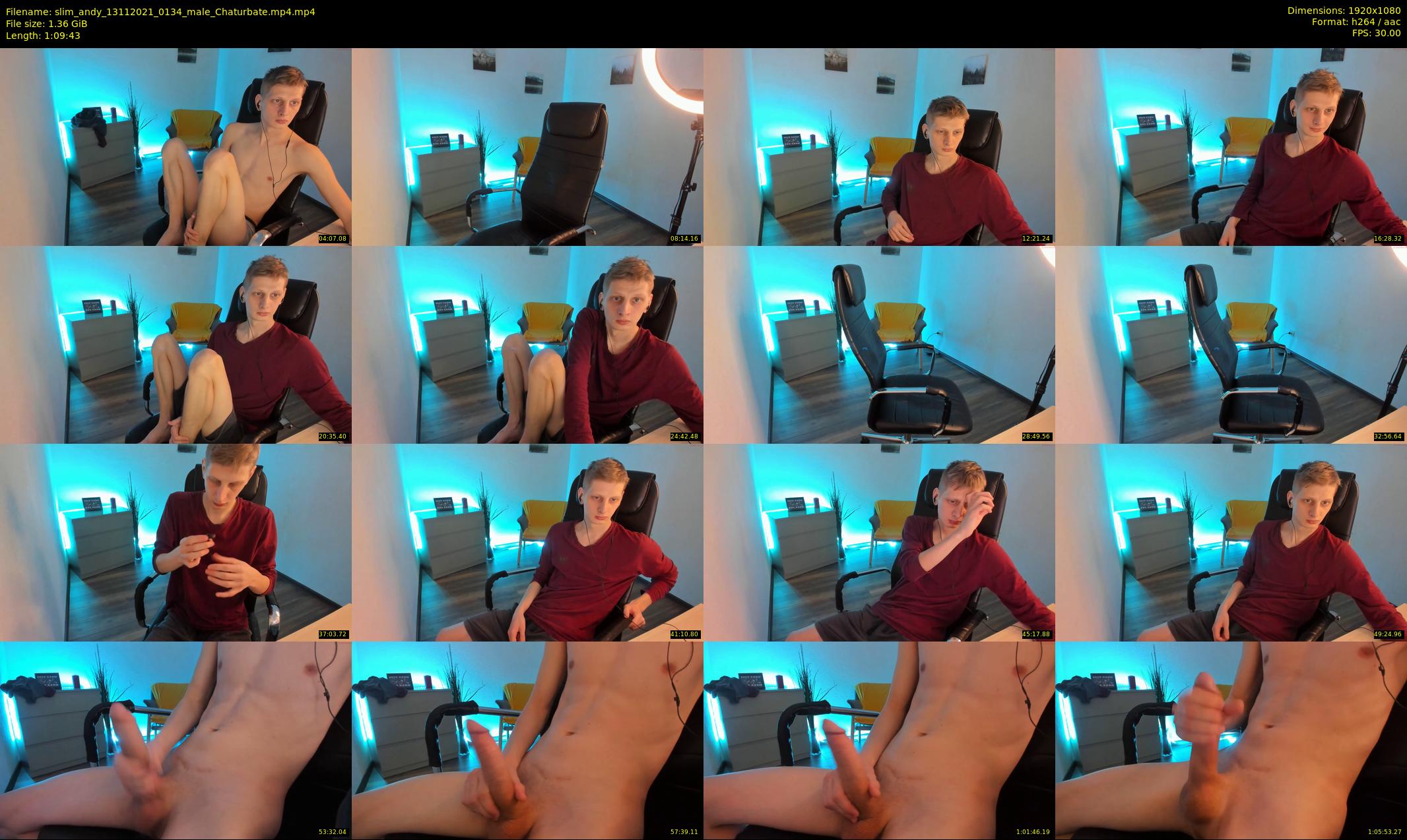 slim_andy — 70 minute Chaturbate male cam show recording, 1080p, Nov 13, 2021