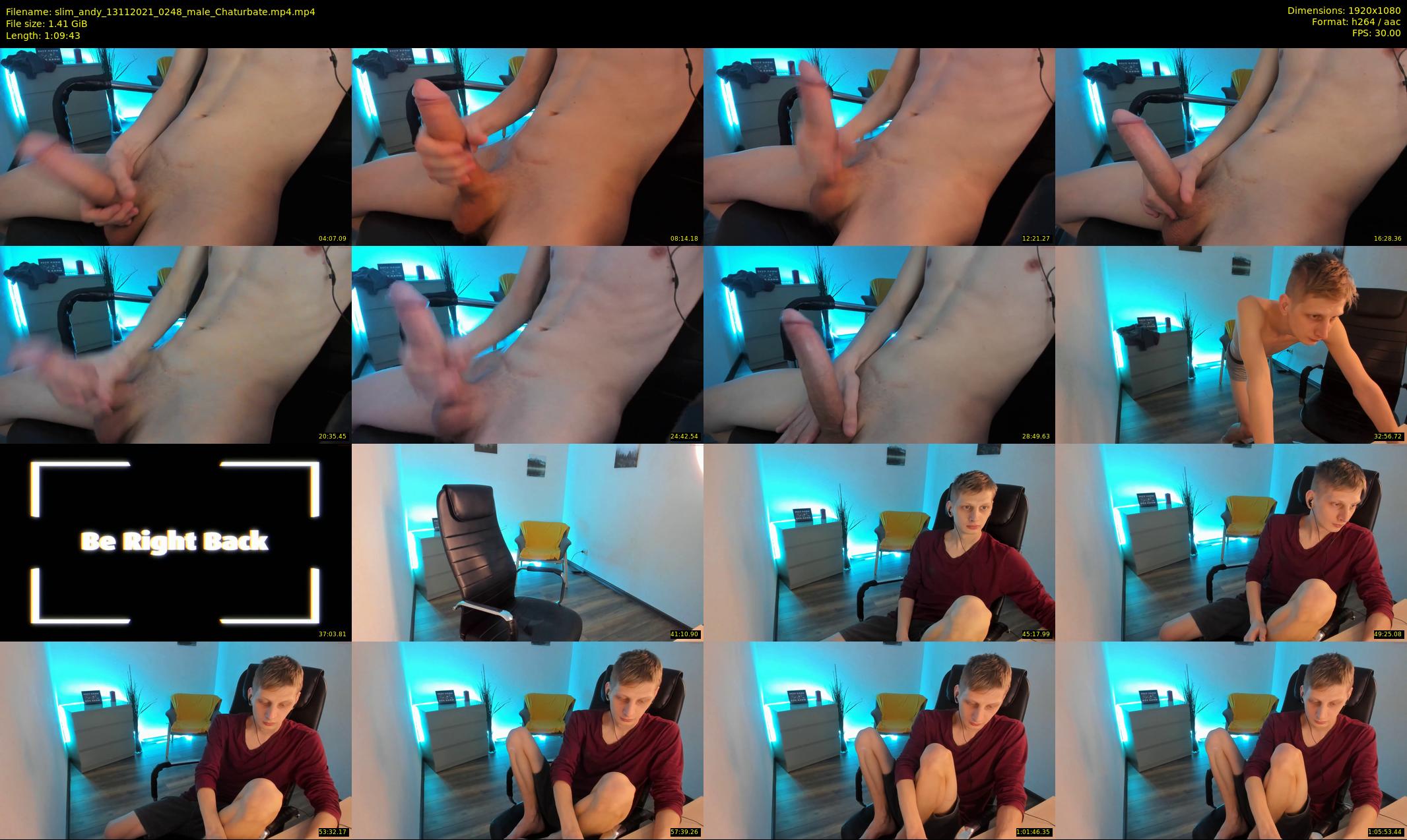 slim_andy — 70 minute Chaturbate male cam show recording, 1080p, Nov 13, 2021