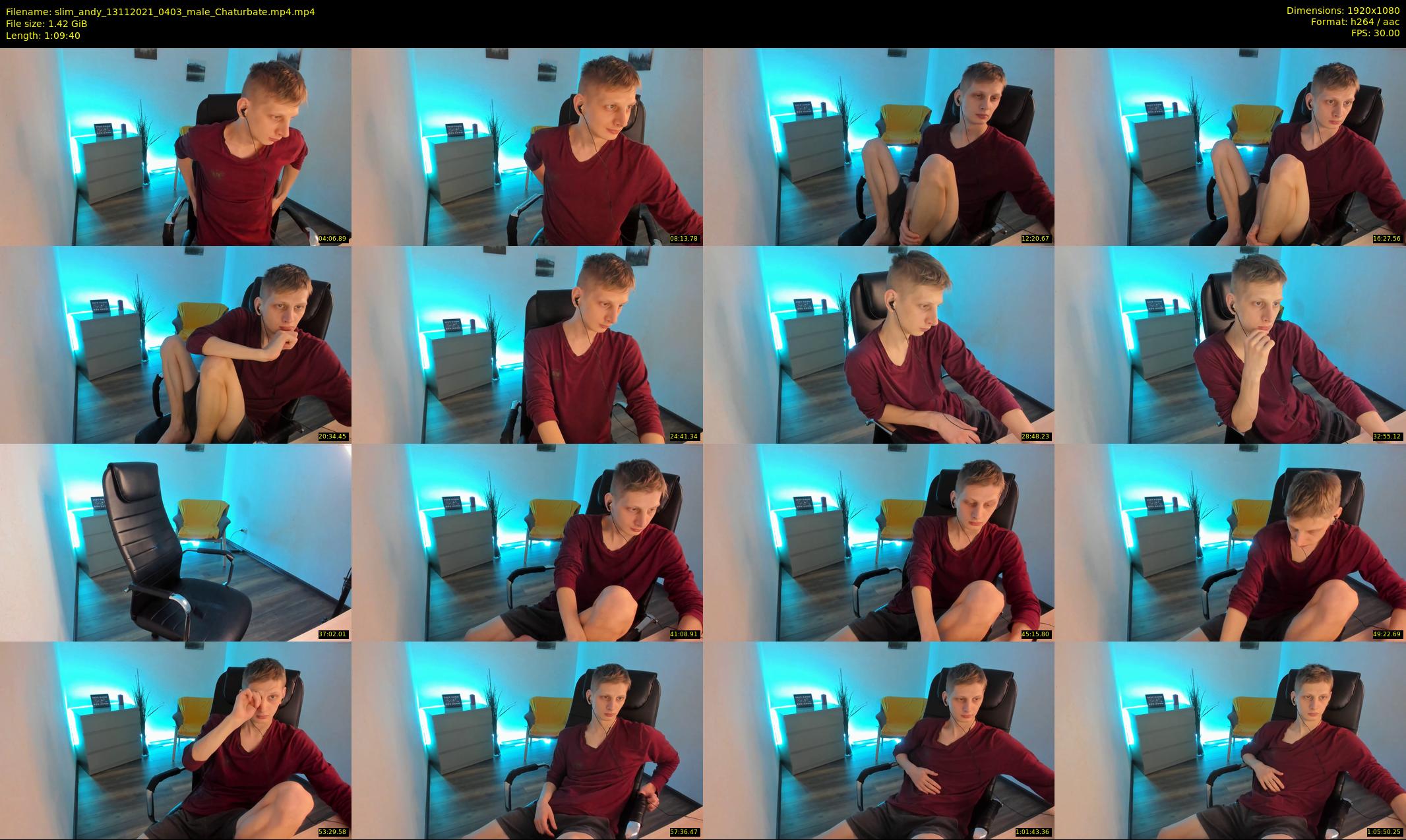 slim_andy — 70 minute Chaturbate male cam show recording, 1080p, Nov 13, 2021
