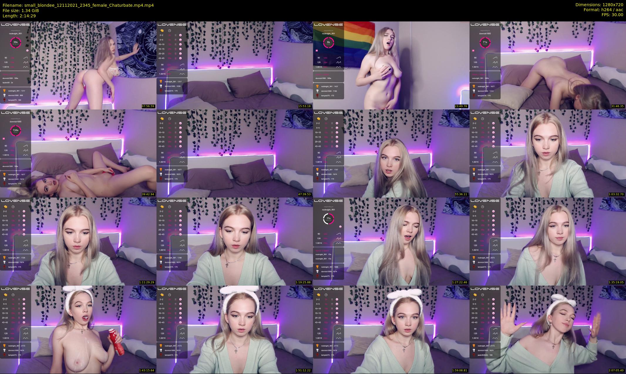 small_blondee — 135 minute Chaturbate female cam show recording, 720p, Nov 12, 2021