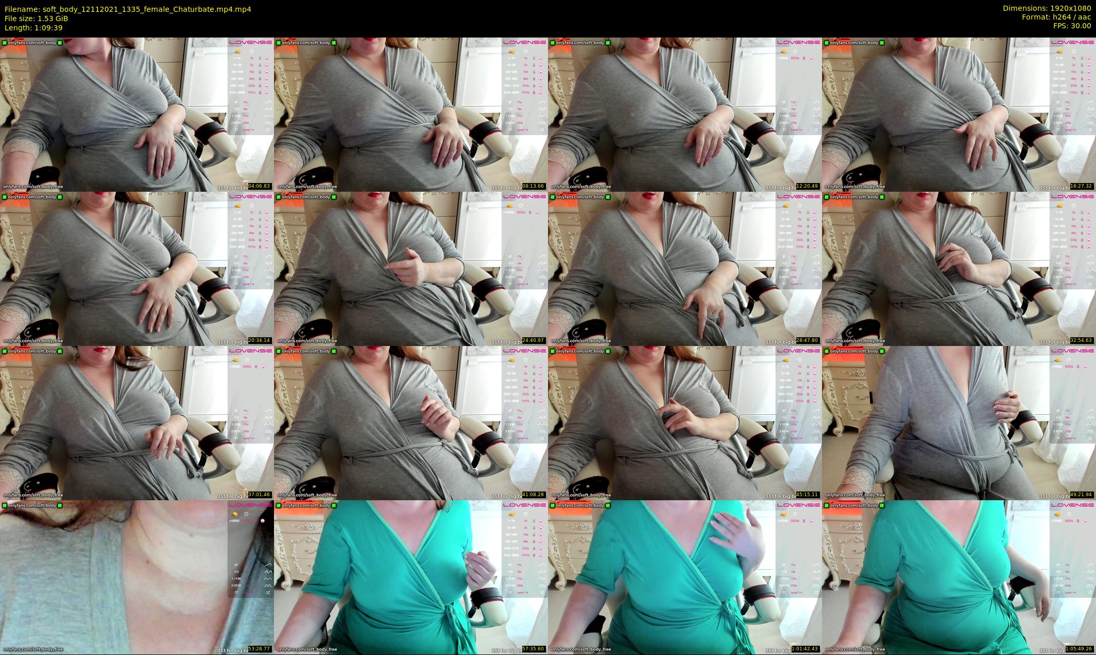 soft_body — 70 minute Chaturbate female cam show recording, 1080p, Nov 12, 2021