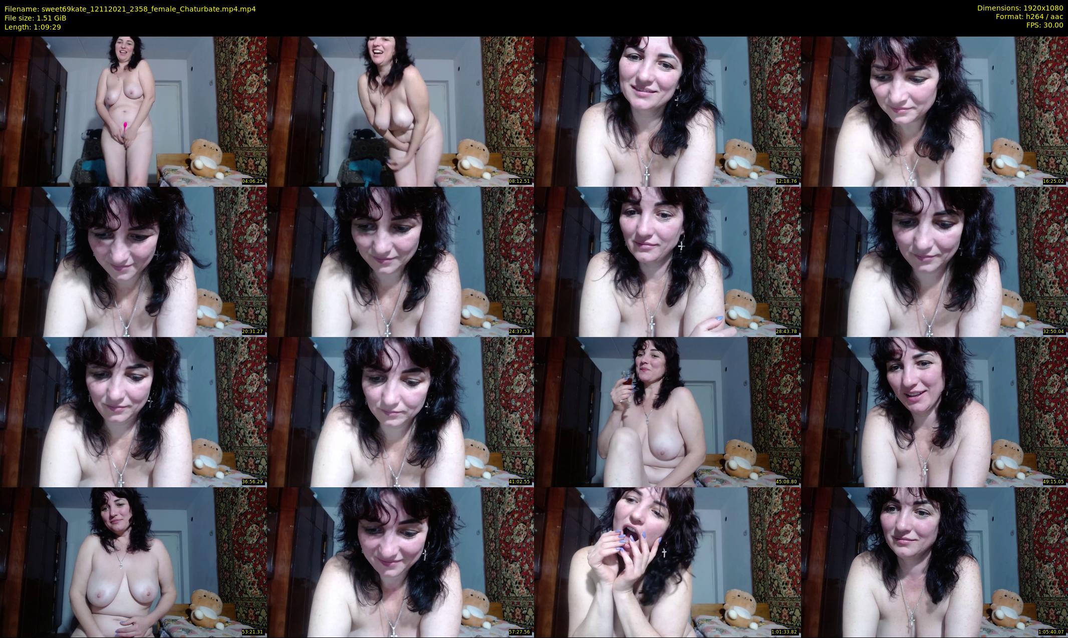 sweet69kate — 70 minute Chaturbate female cam show recording, 1080p, Nov 12, 2021