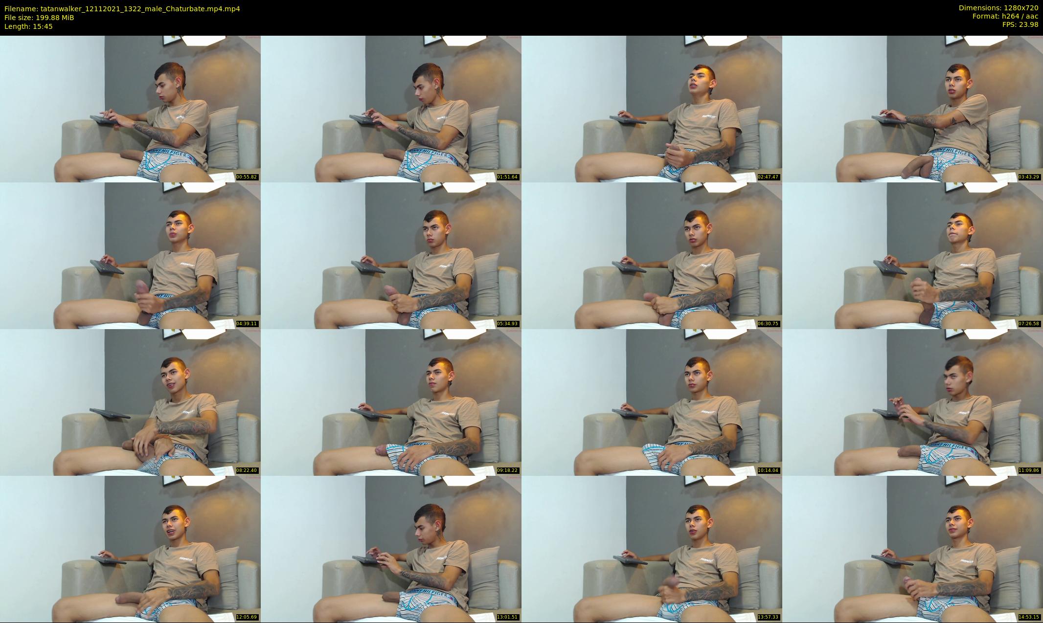 tatanwalker — 16 minute Chaturbate male cam show recording, 720p, Nov 12, 2021