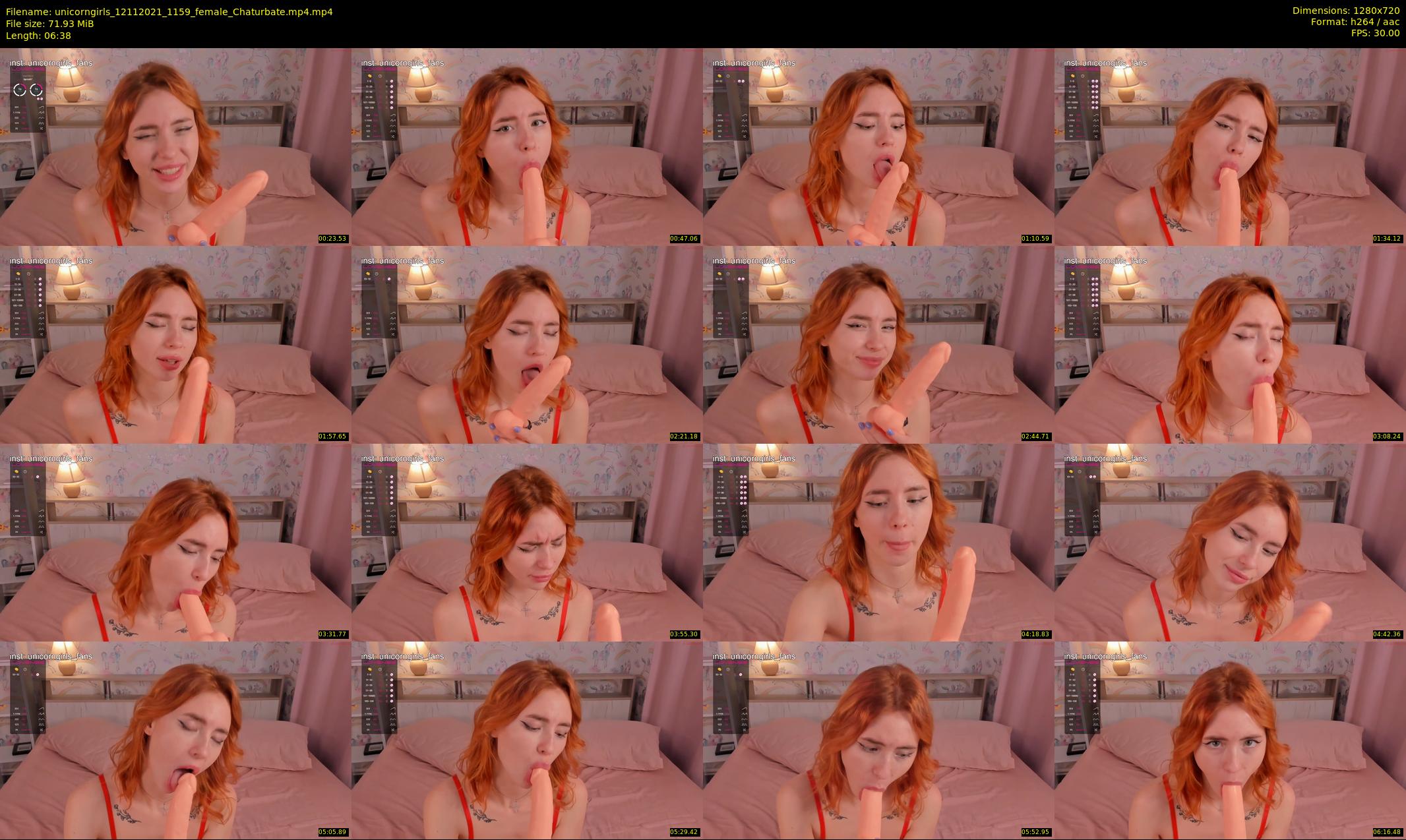unicorngirls — 7 minute Chaturbate couple cam show recording, 720p, Nov 12, 2021