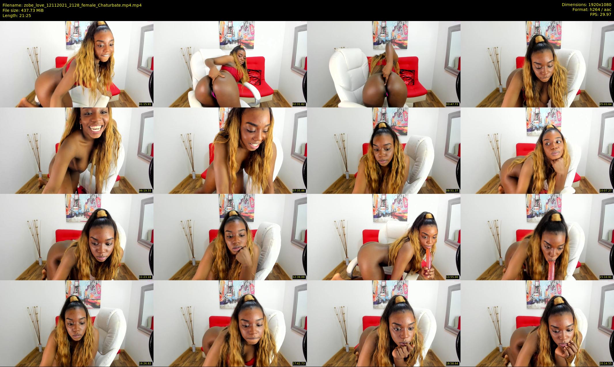 zobe_love — 22 minute Chaturbate female cam show recording, 1080p, Nov 12, 2021
