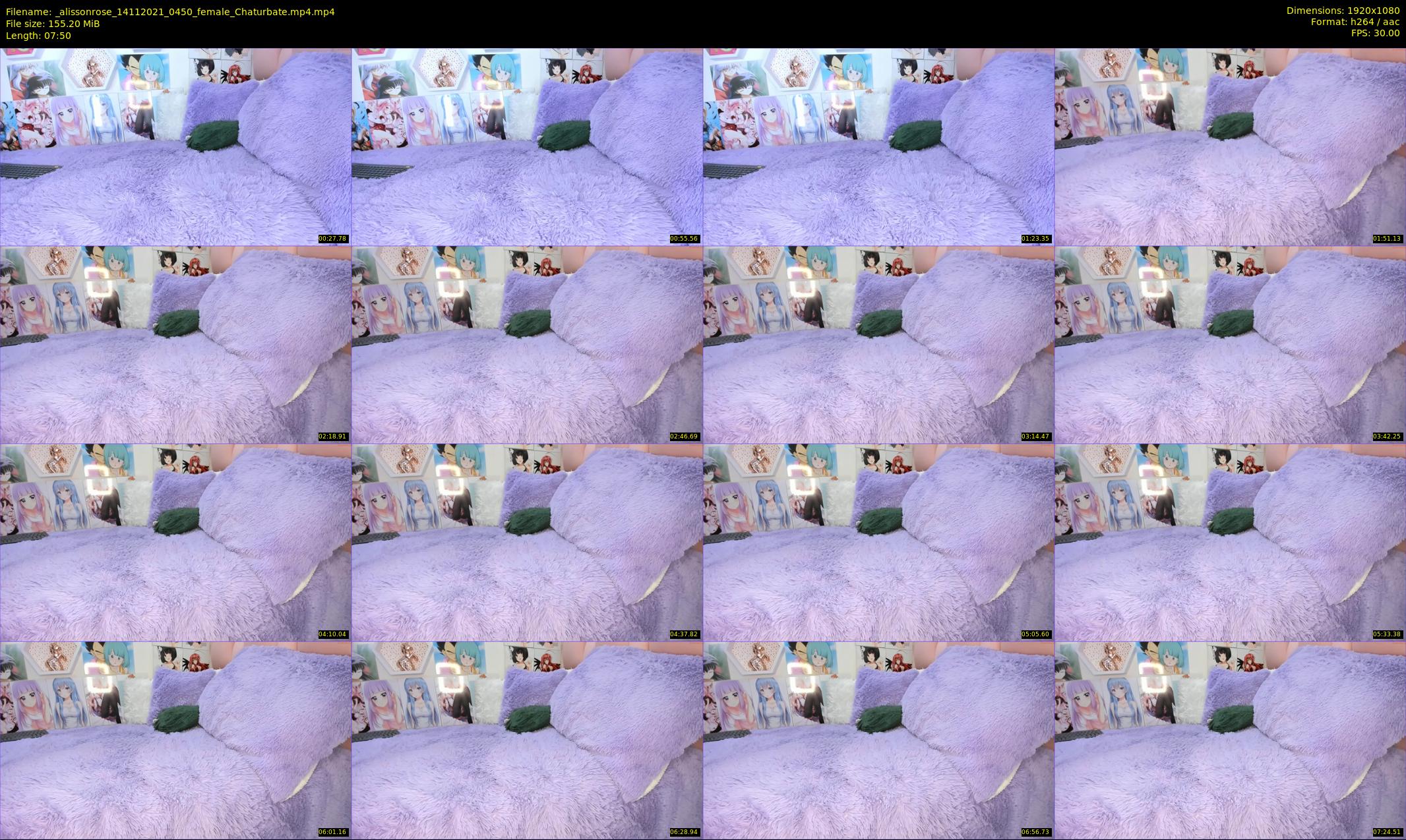 _alissonrose — 8 minute Chaturbate female cam show recording, 1080p, Nov 14, 2021