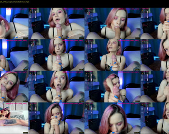 _blowjob_queen_ — 70 minute Chaturbate couple cam show recording, 1080p, Nov 13, 2021