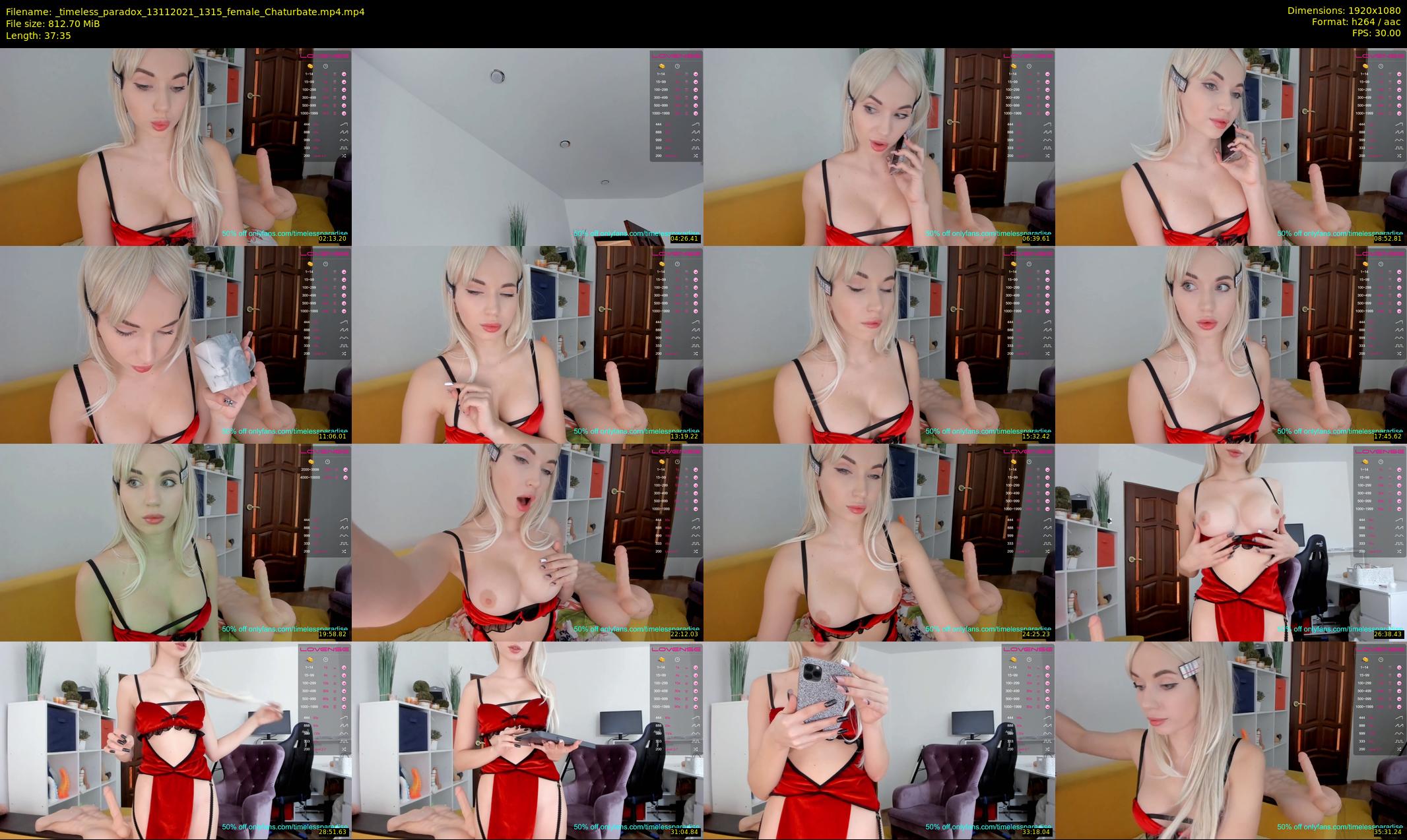 _timeless_paradox — 38 minute Chaturbate female cam show recording, 1080p, Nov 13, 2021