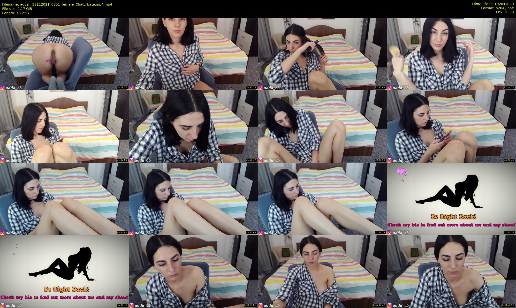 adda_ — 73 minute Chaturbate female cam show recording, 1080p, Nov 13, 2021