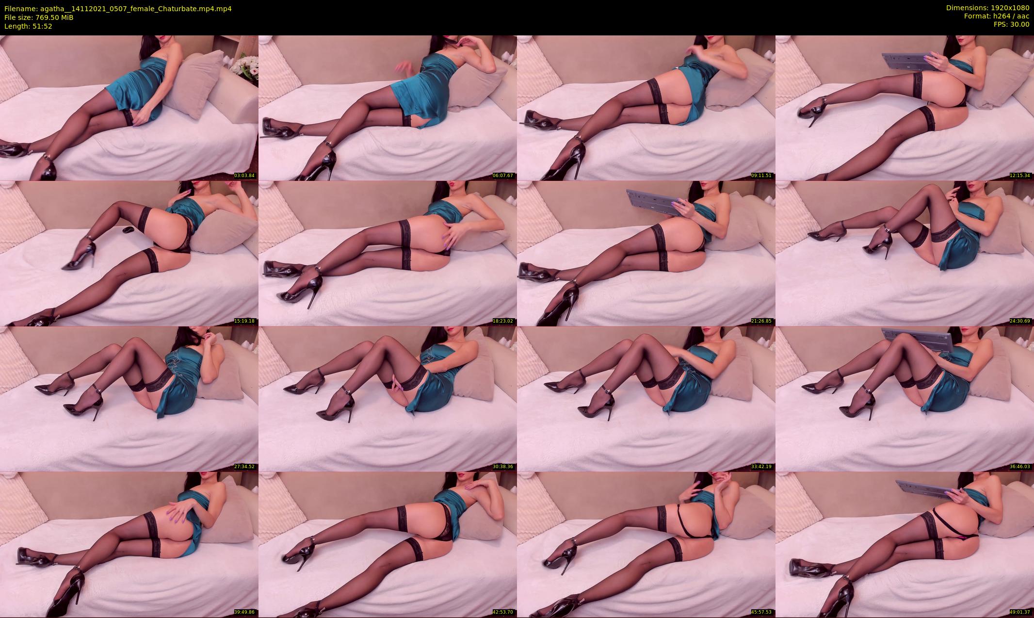 agatha_ — 52 minute Chaturbate female cam show recording, 1080p, Nov 14, 2021