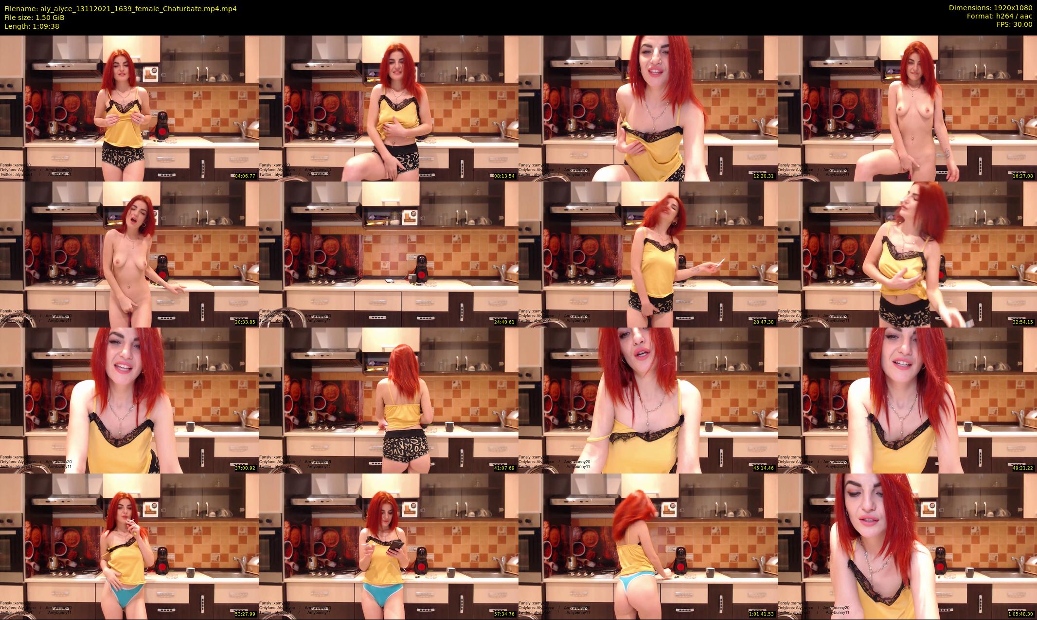 aly_alyce — 70 minute Chaturbate female cam show recording, 1080p, Nov 13, 2021