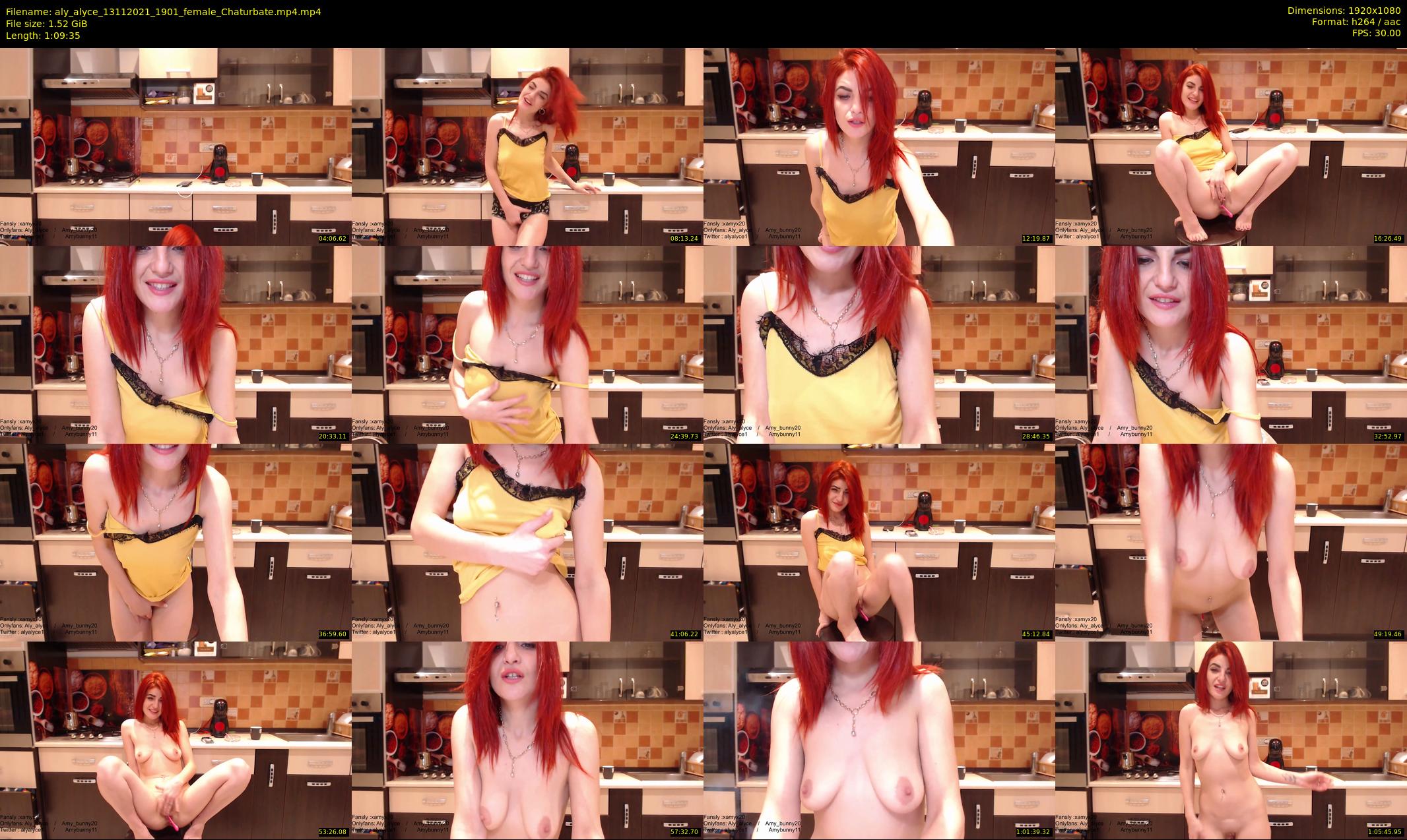 aly_alyce — 70 minute Chaturbate female cam show recording, 1080p, Nov 13, 2021