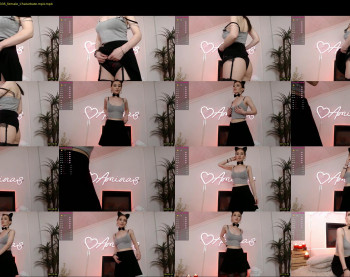 aminawong — 9 minute Chaturbate female cam show recording, 720p, Nov 14, 2021