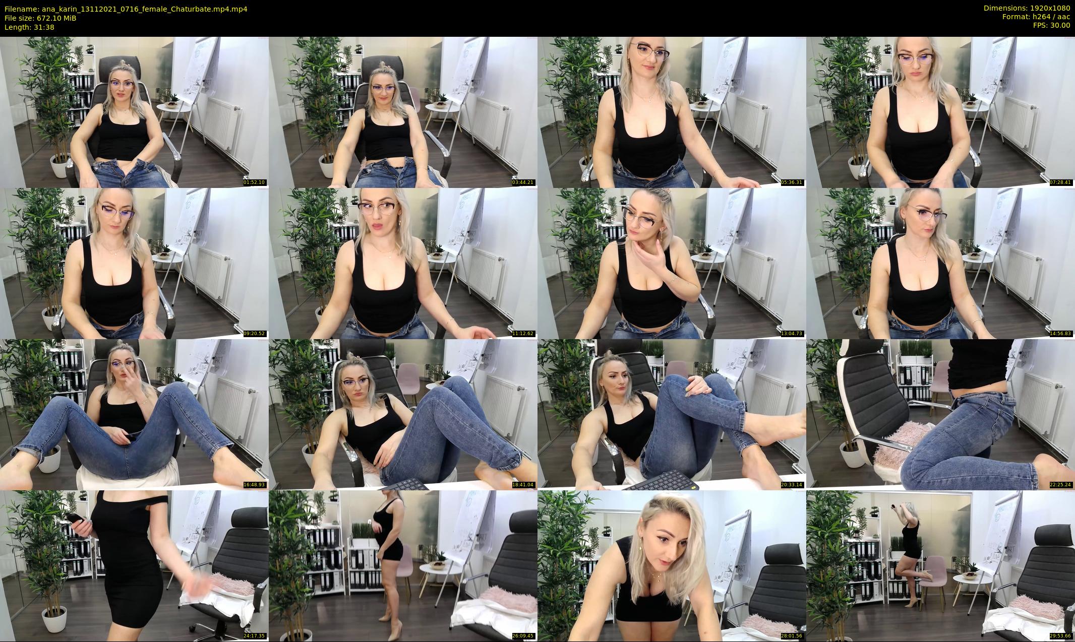 ana_karin — 32 minute Chaturbate female cam show recording, 1080p, Nov 13, 2021