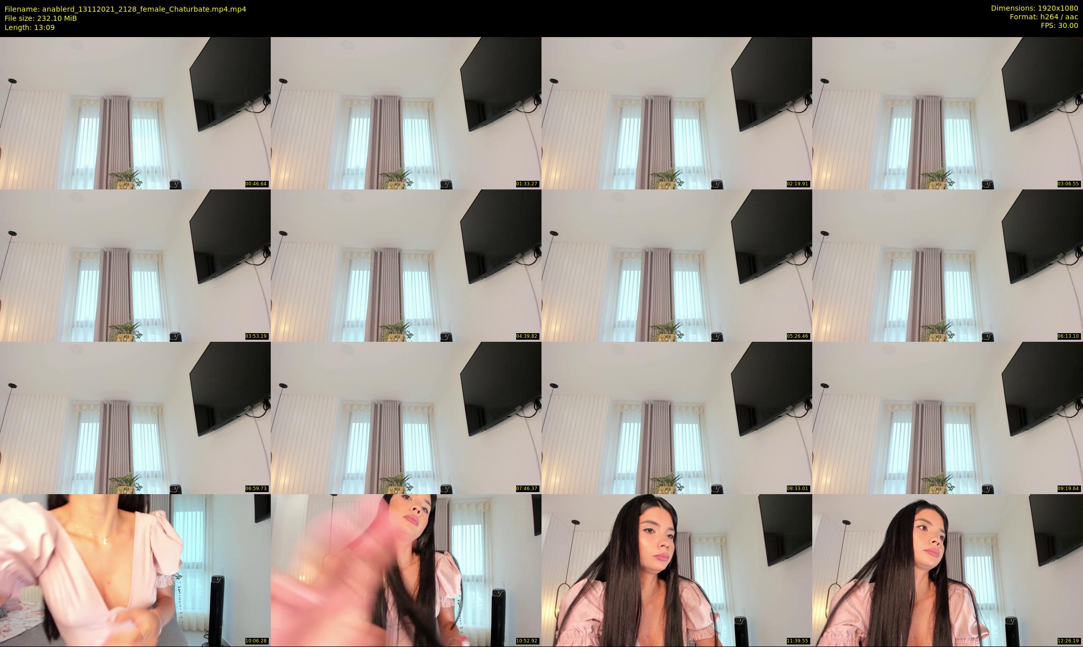 anablerd — 14 minute Chaturbate female cam show recording, 1080p, Nov 13, 2021