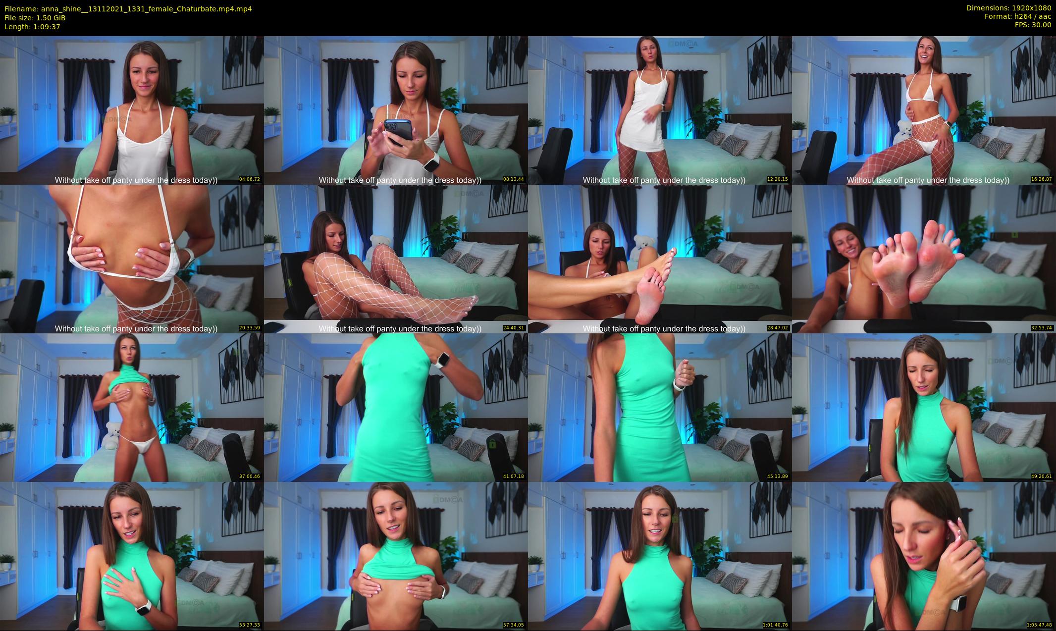 anna_shine_ — 70 minute Chaturbate female cam show recording, 1080p, Nov 13, 2021