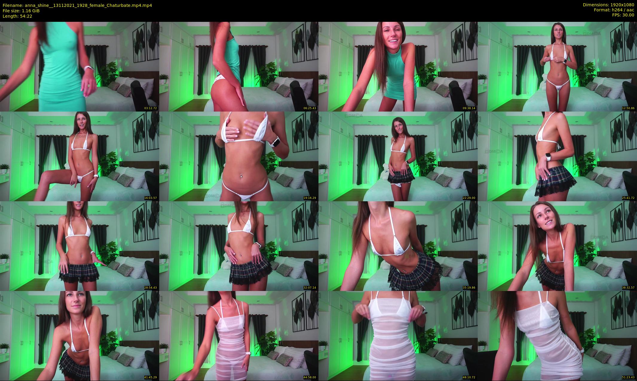 anna_shine_ — 55 minute Chaturbate female cam show recording, 1080p, Nov 13, 2021