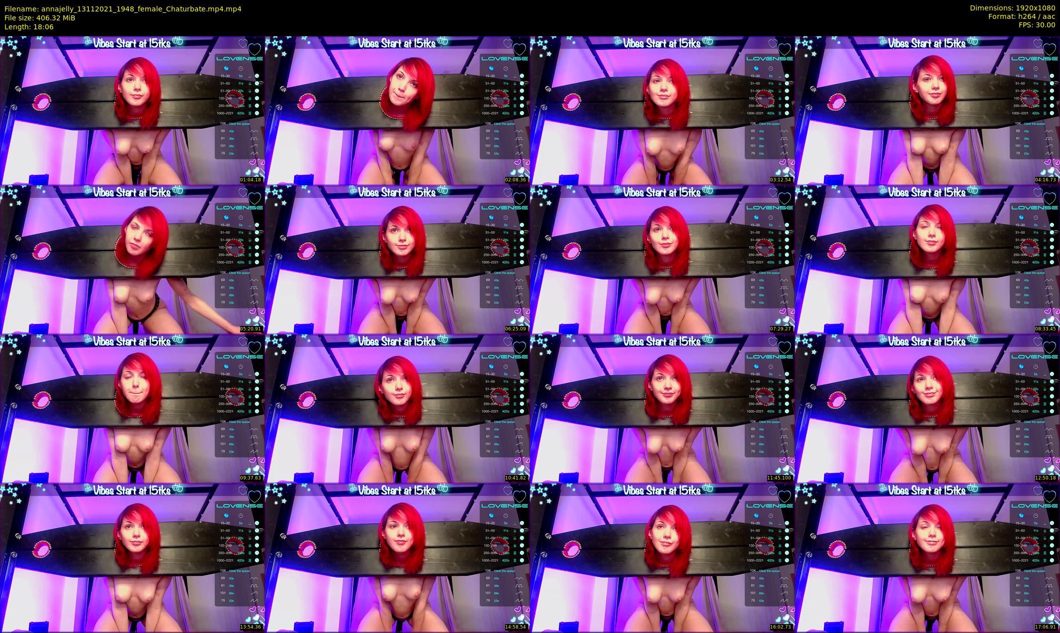 annajelly — 19 minute Chaturbate couple cam show recording, 1080p, Nov 13, 2021
