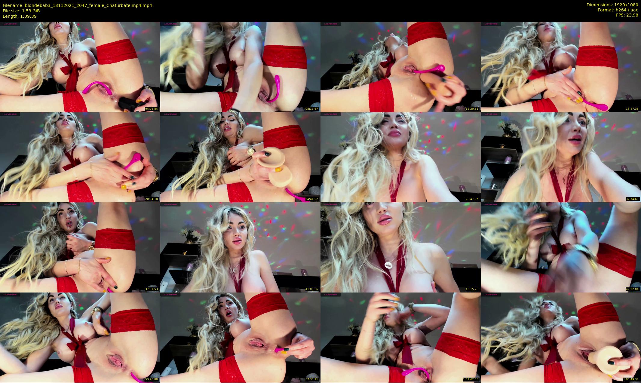 blondebab3 — 70 minute Chaturbate female cam show recording, 1080p, Nov 13, 2021