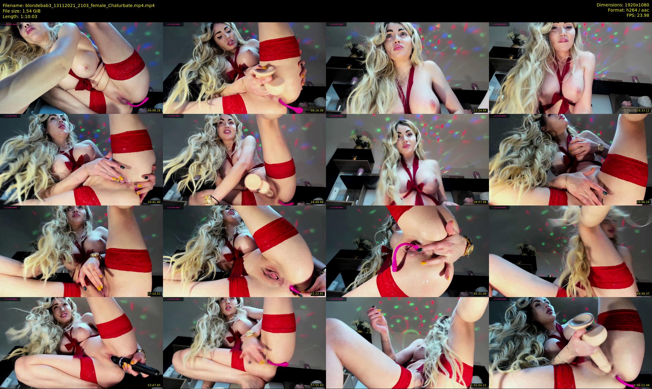 blondebab3 — 71 minute Chaturbate female cam show recording, 1080p, Nov 13, 2021