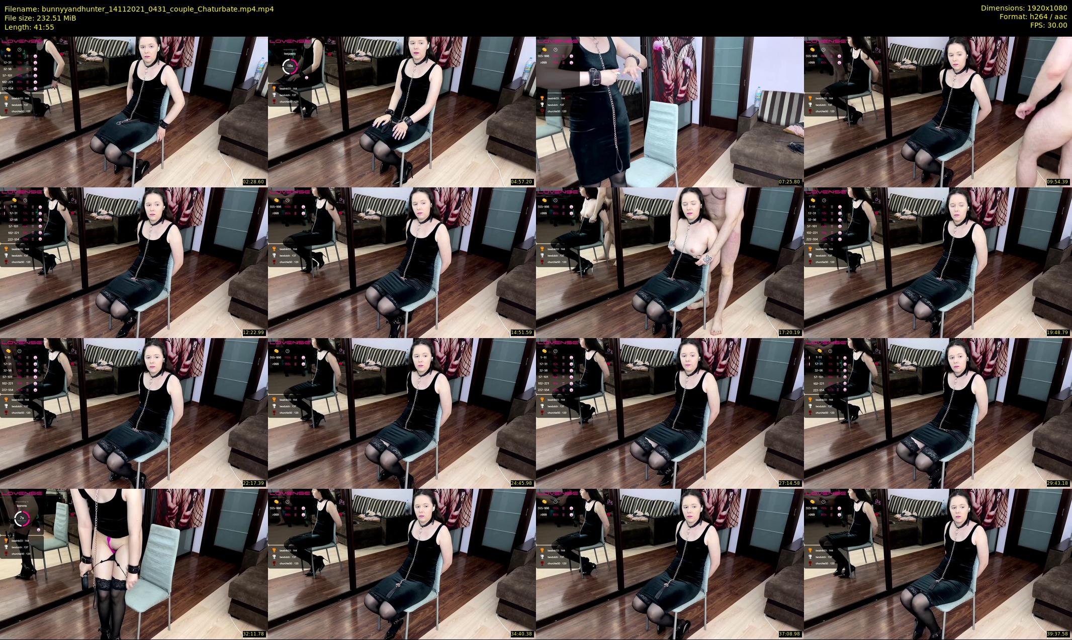 bunnyyandhunter — 42 minute Chaturbate couple cam show recording, 1080p, Nov 14, 2021