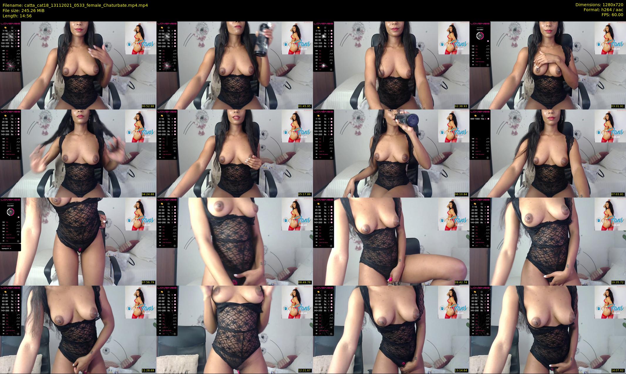 catta_cat18 — 15 minute Chaturbate female cam show recording, 720p, Nov 13, 2021