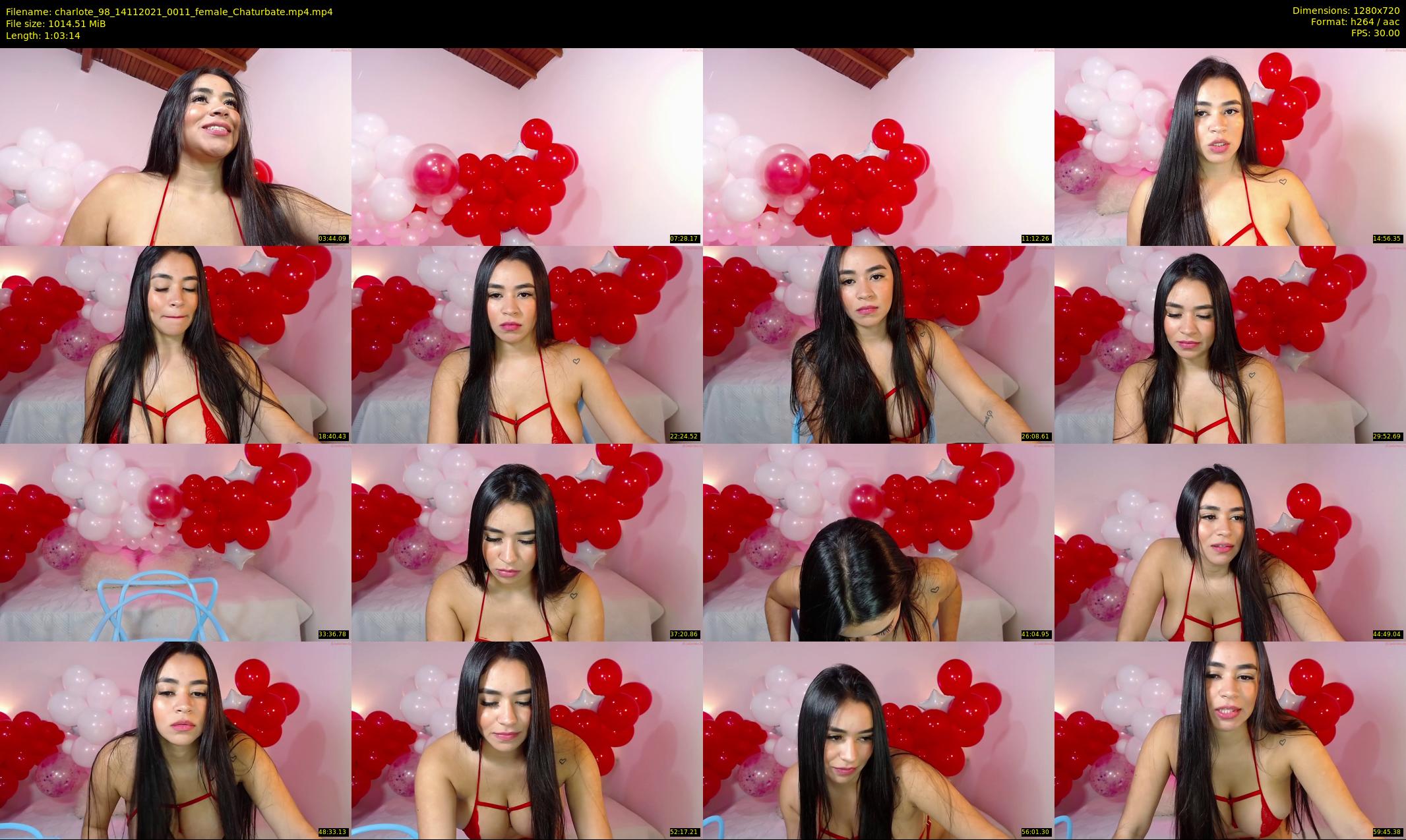 charlote_98 — 64 minute Chaturbate female cam show recording, 720p, Nov 14, 2021