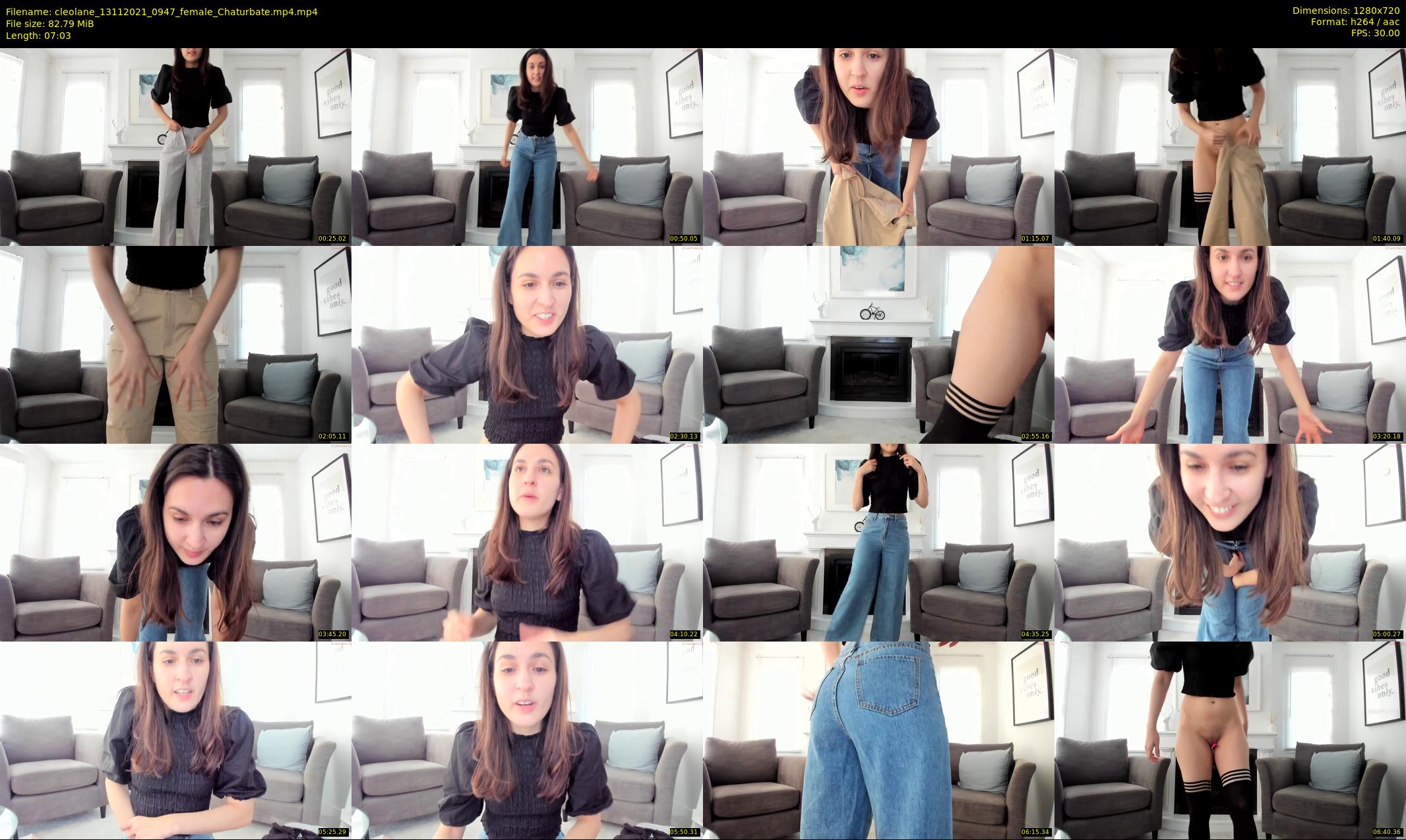 cleolane — 8 minute Chaturbate female cam show recording, 720p, Nov 13, 2021